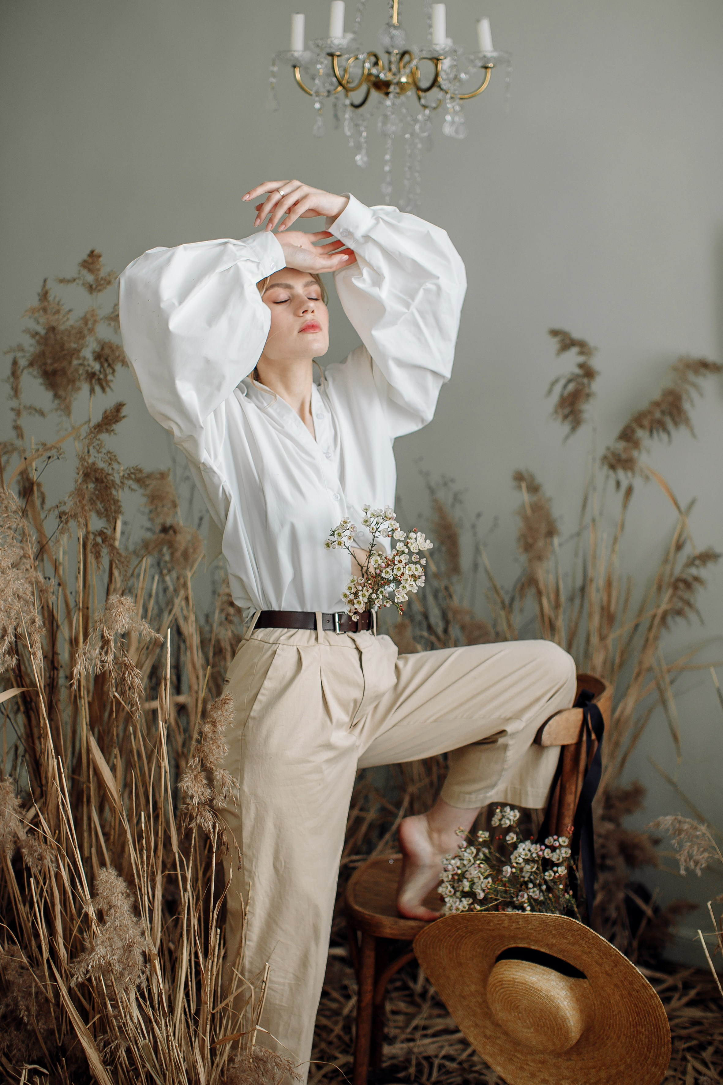 Портретная фотосессия Насти. Свадебный фотограф Москва