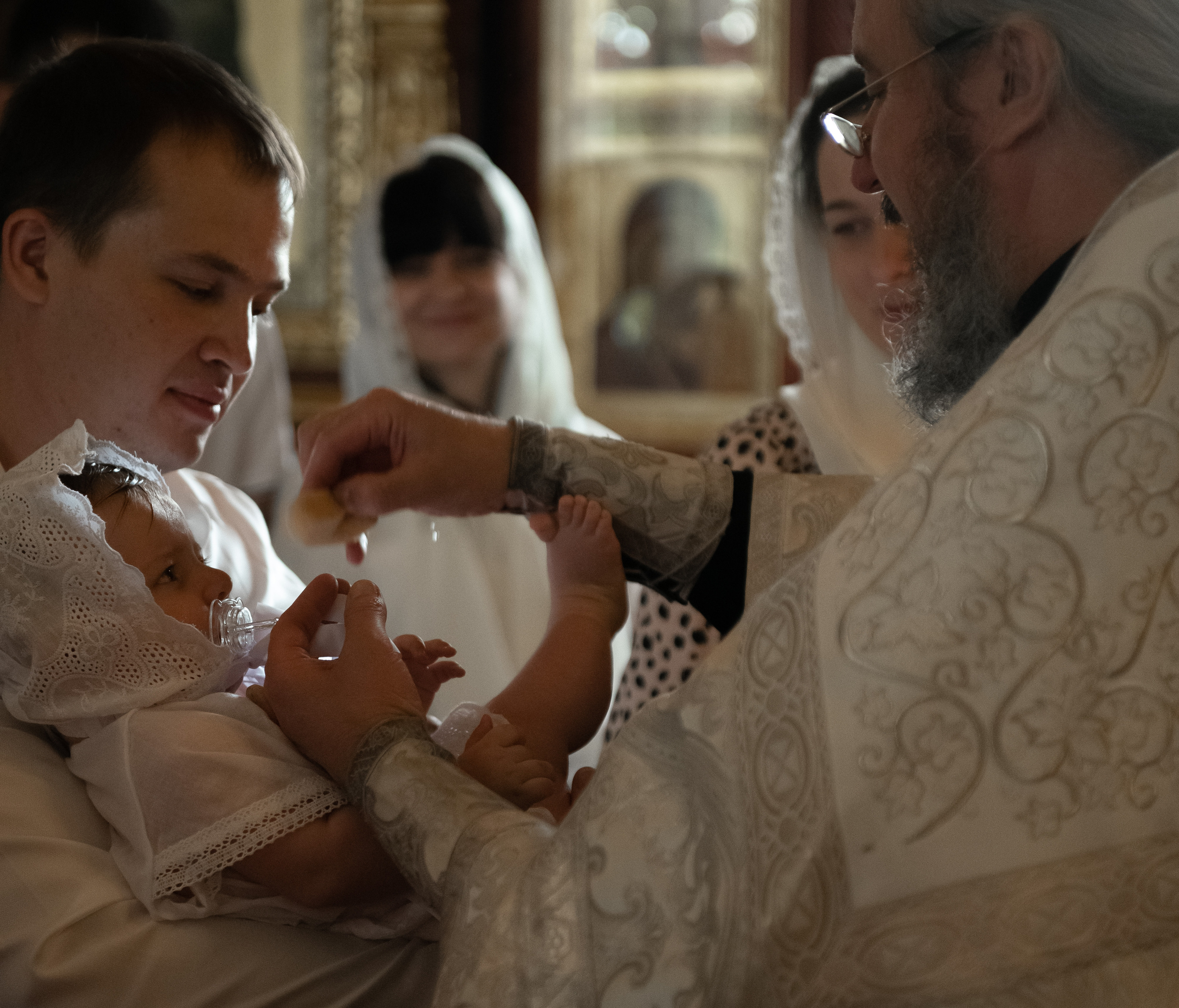 Таинство крещения Полины. Семейный и детский фотограф в Белгороде Ольга Сорока