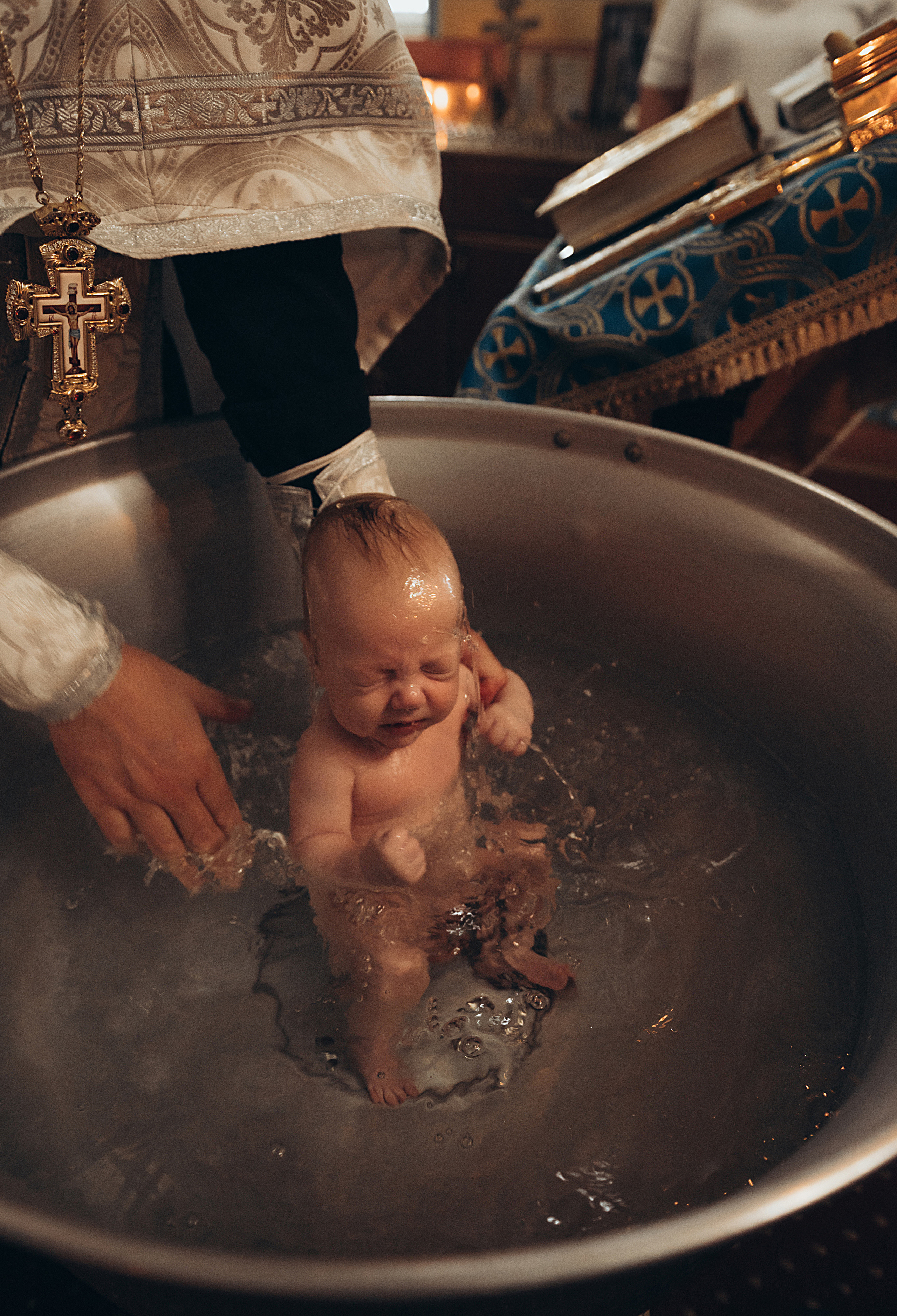 Таинство крещения Петра. Семейный и детский фотограф в Белгороде Ольга Сорока