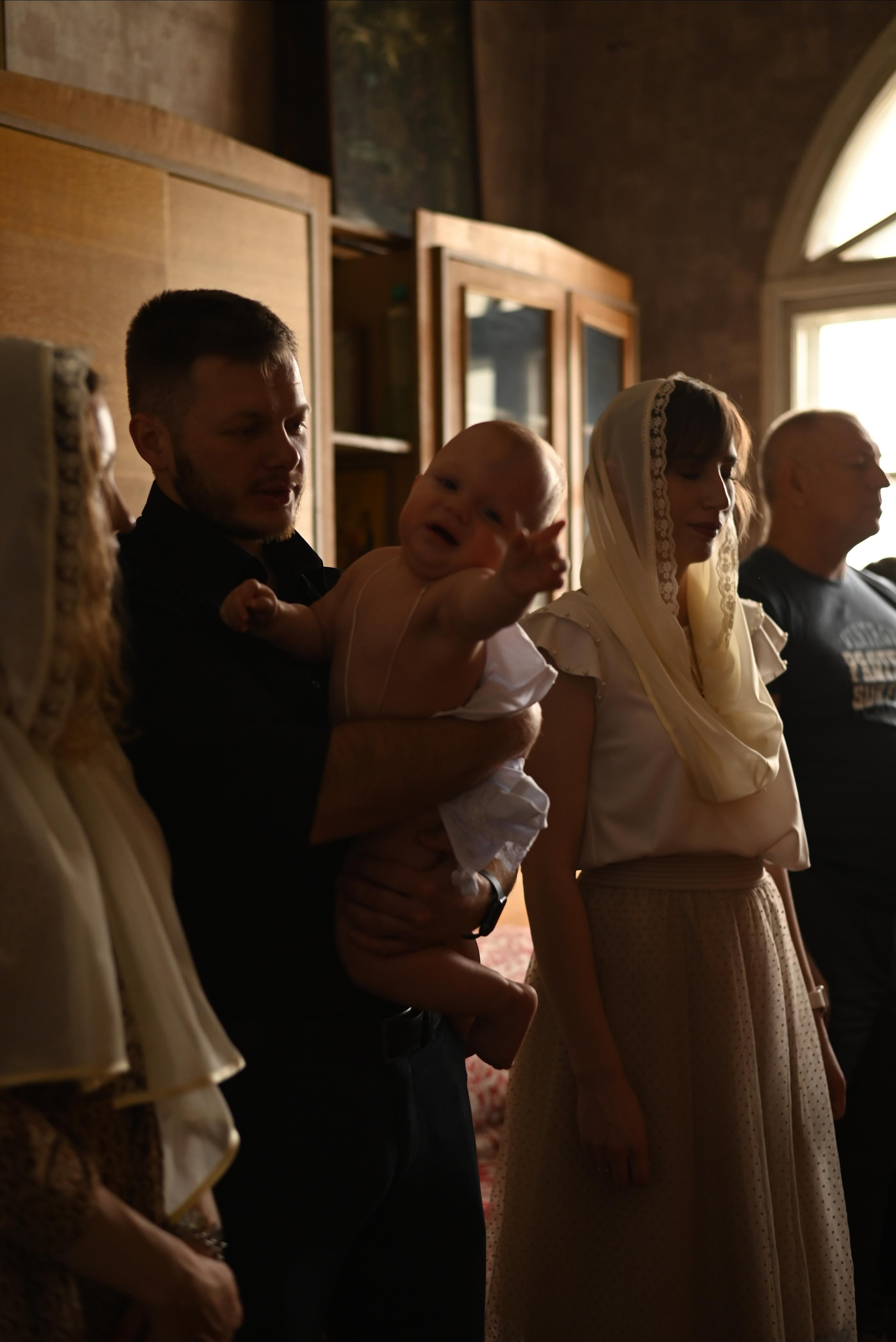 Таинство крещения Мирона. Семейный и детский фотограф в Белгороде Ольга Сорока