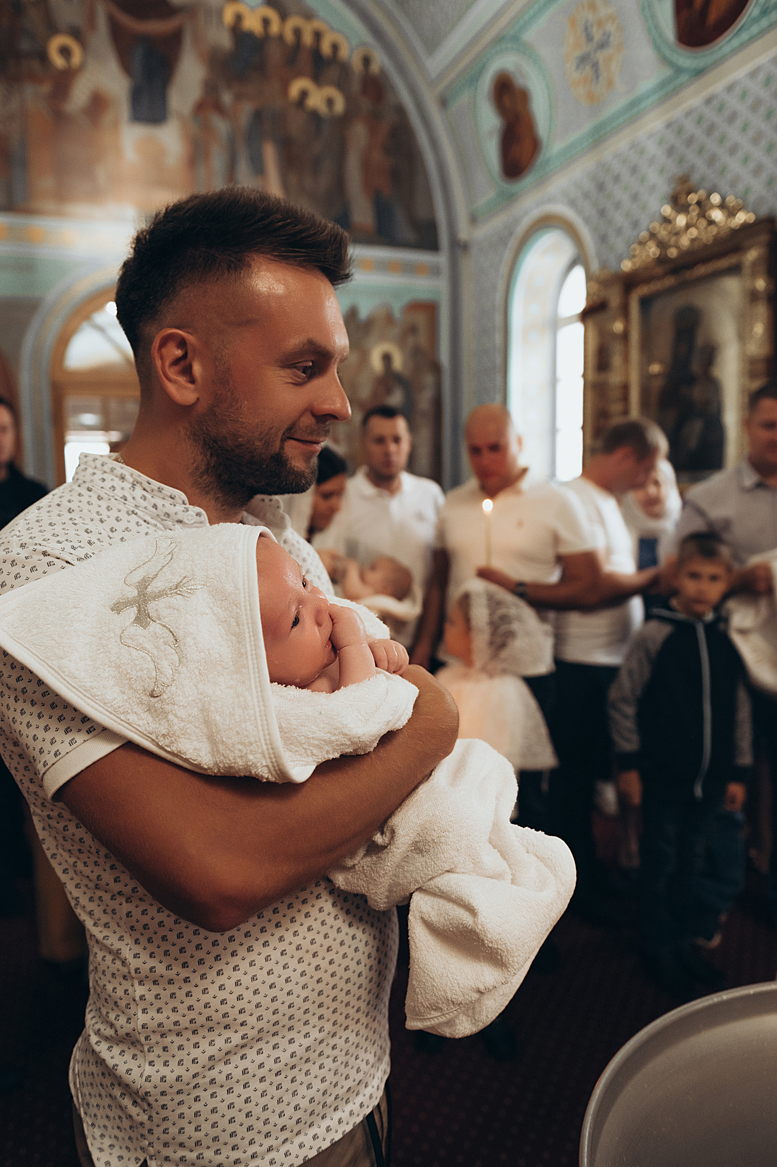 Таинство крещения Петра. Семейный и детский фотограф в Белгороде Ольга Сорока