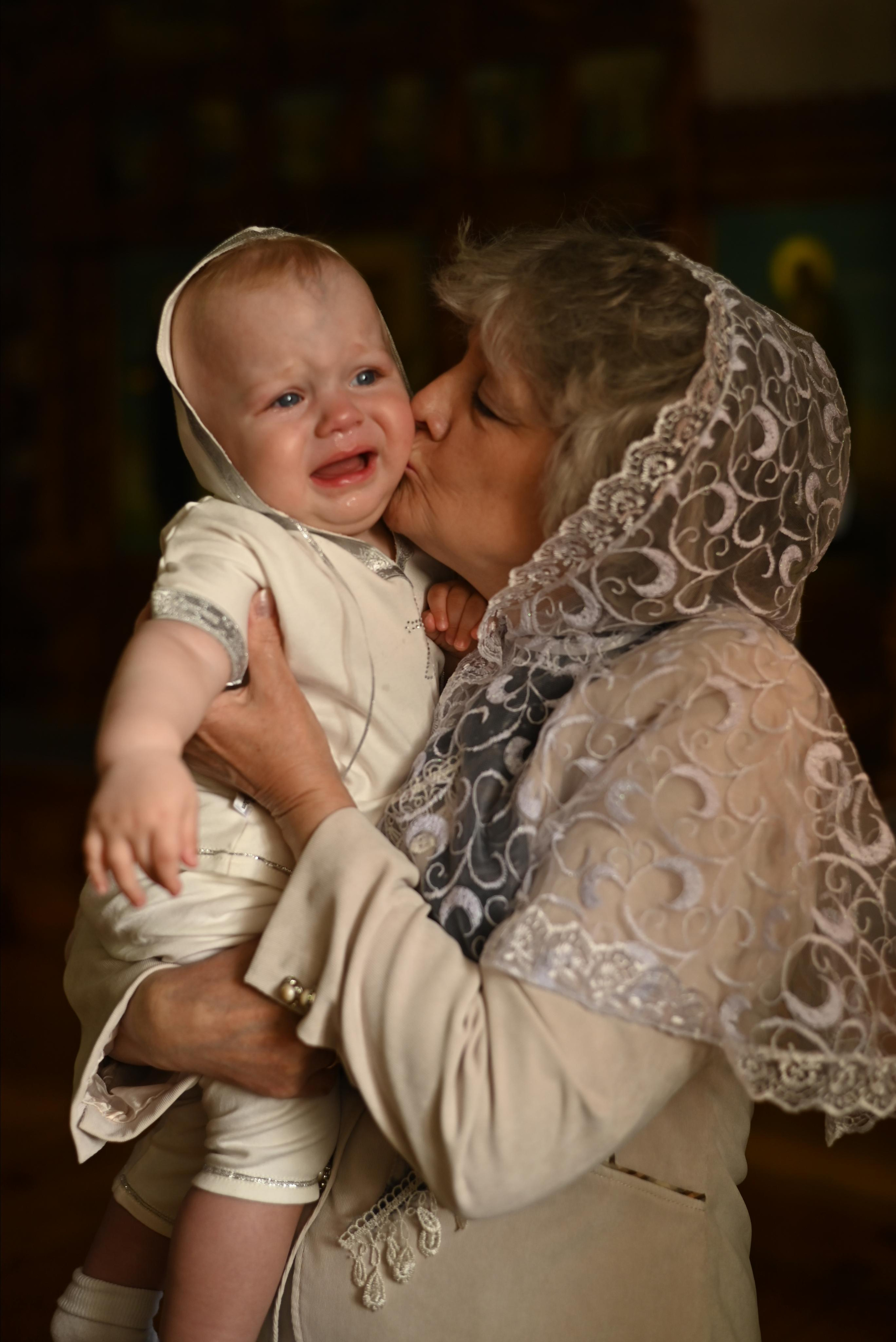 Таинство крещения Мирона. Семейный и детский фотограф в Белгороде Ольга Сорока