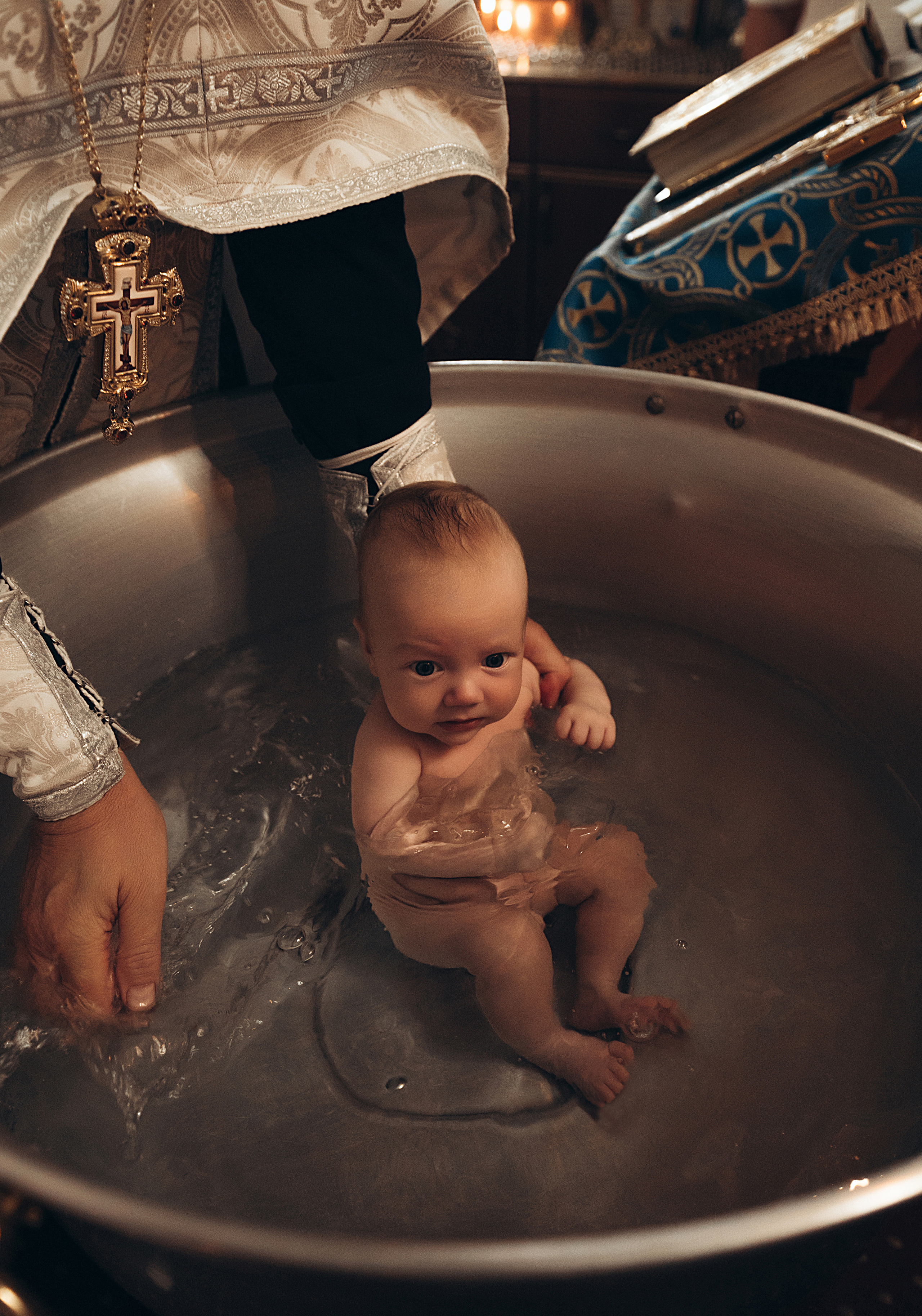 Таинство крещения Петра. Семейный и детский фотограф в Белгороде Ольга Сорока