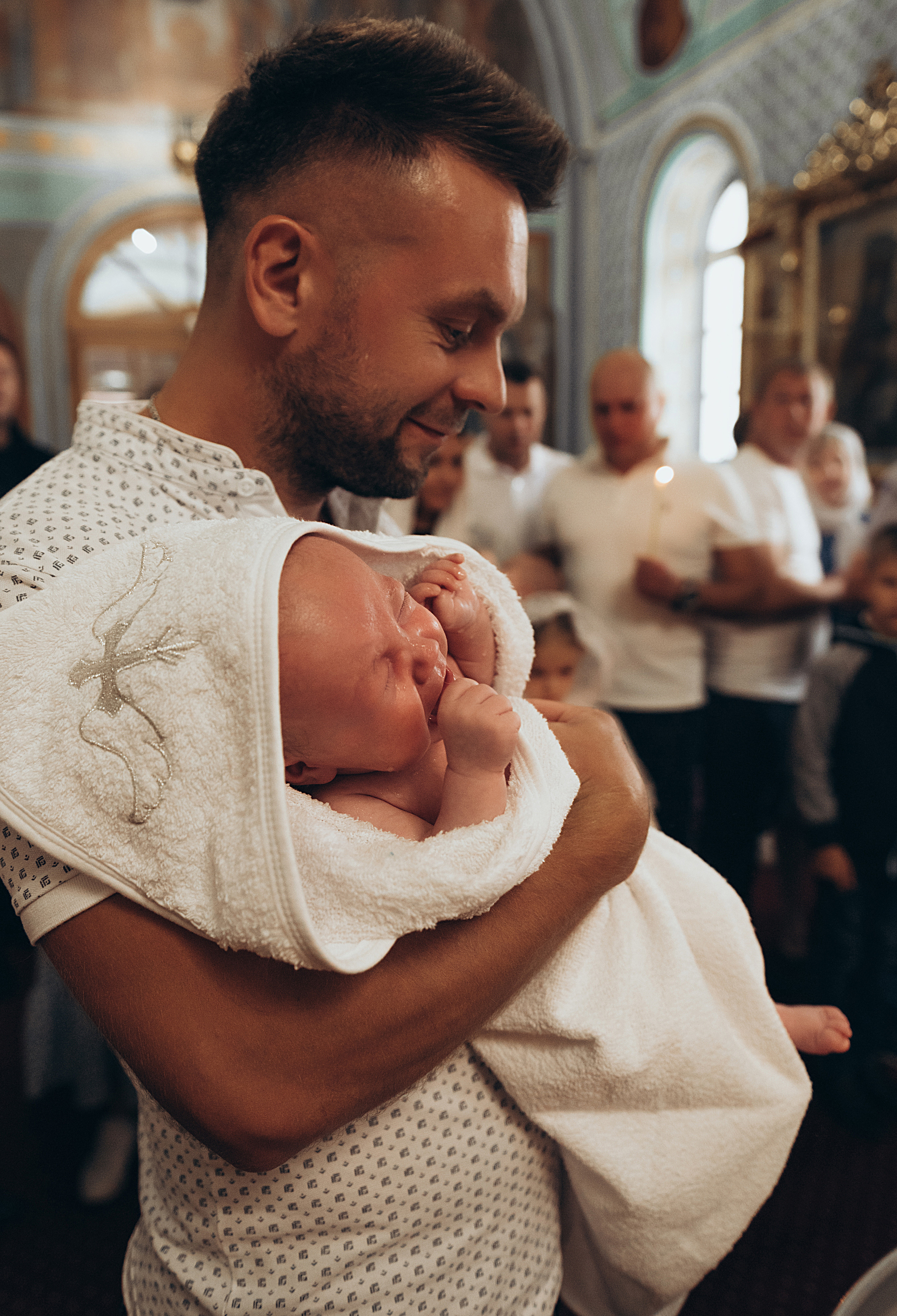 Таинство крещения Петра. Семейный и детский фотограф в Белгороде Ольга Сорока