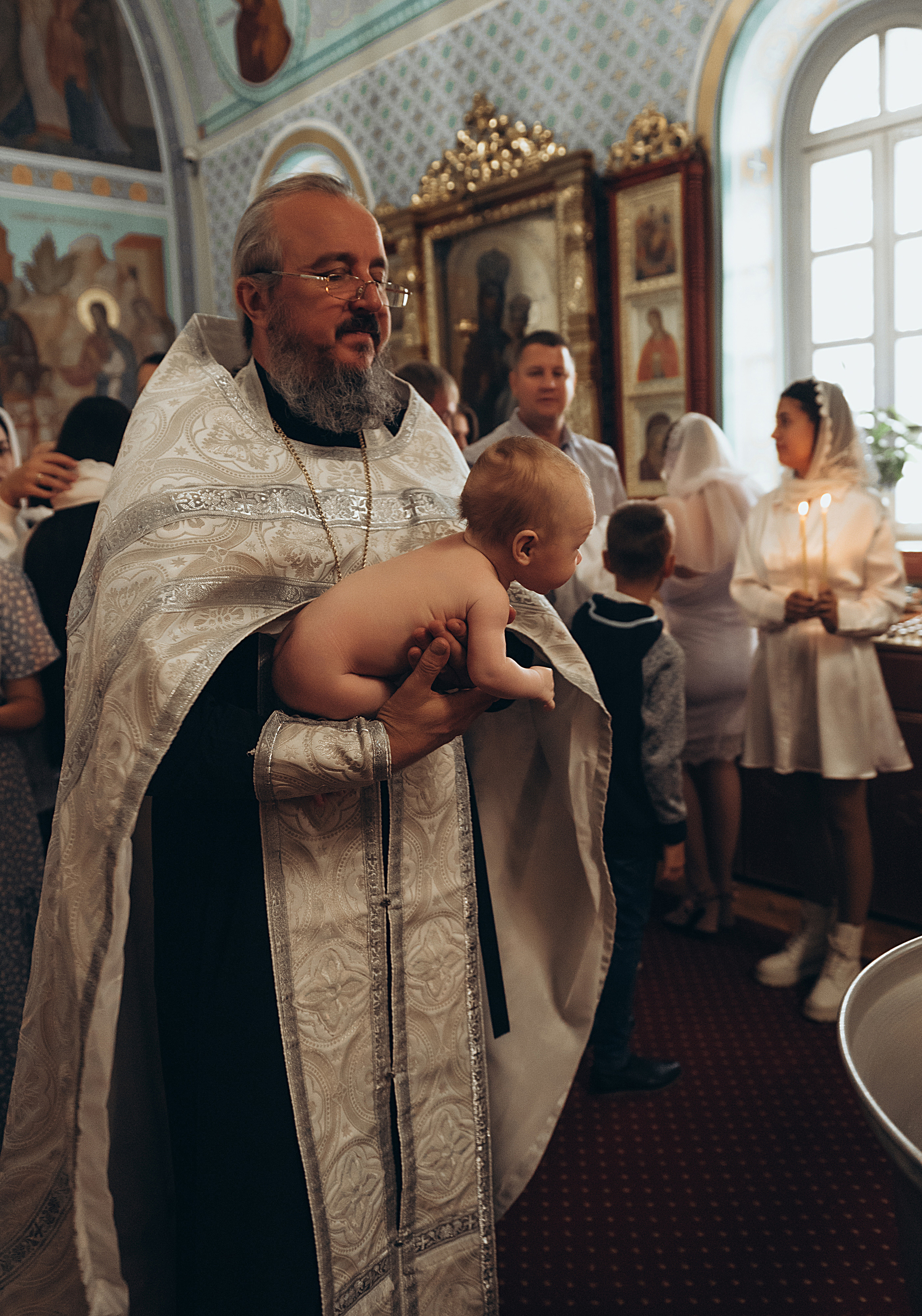 Таинство крещения Петра. Семейный и детский фотограф в Белгороде Ольга Сорока