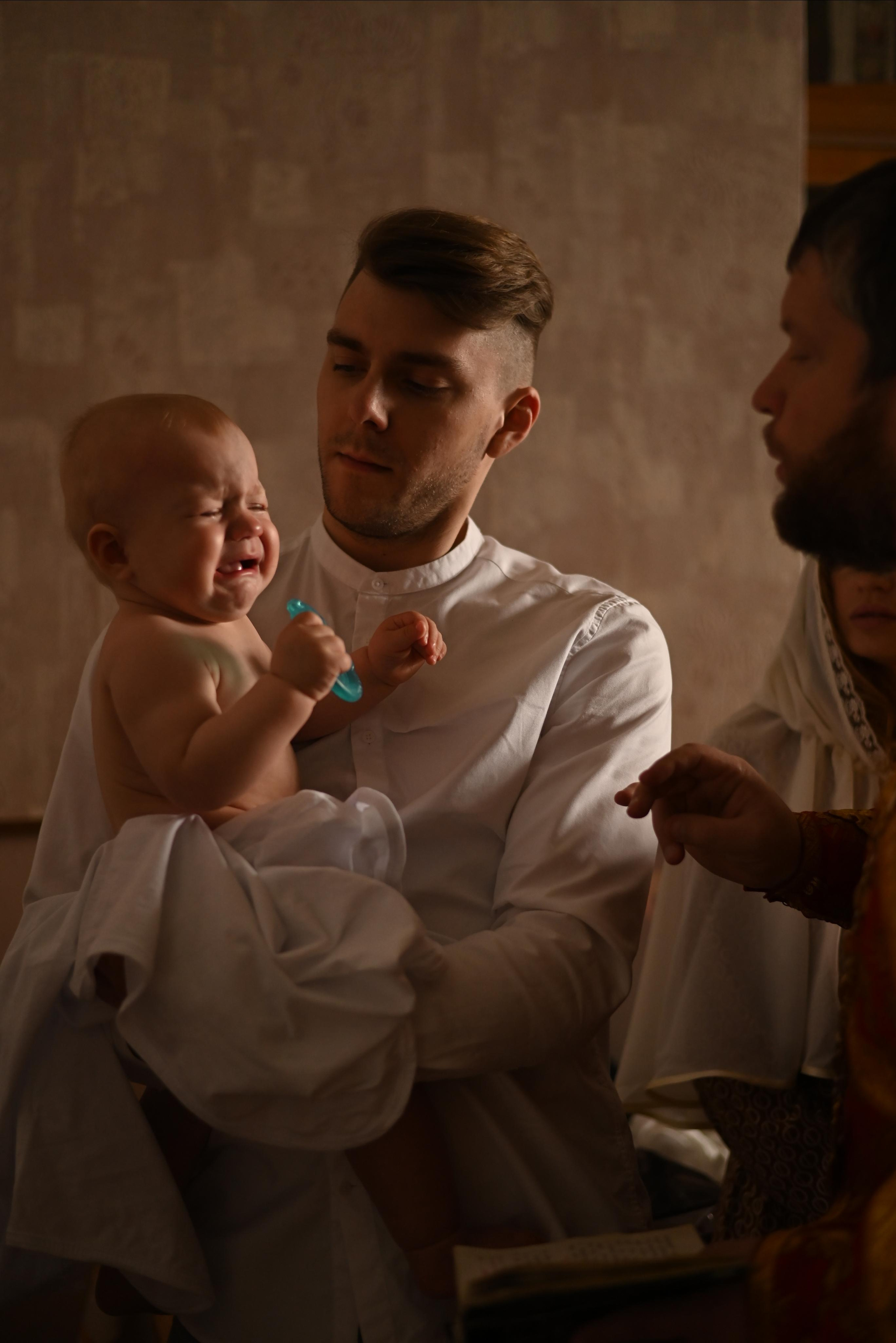 Таинство крещения Мирона. Семейный и детский фотограф в Белгороде Ольга Сорока