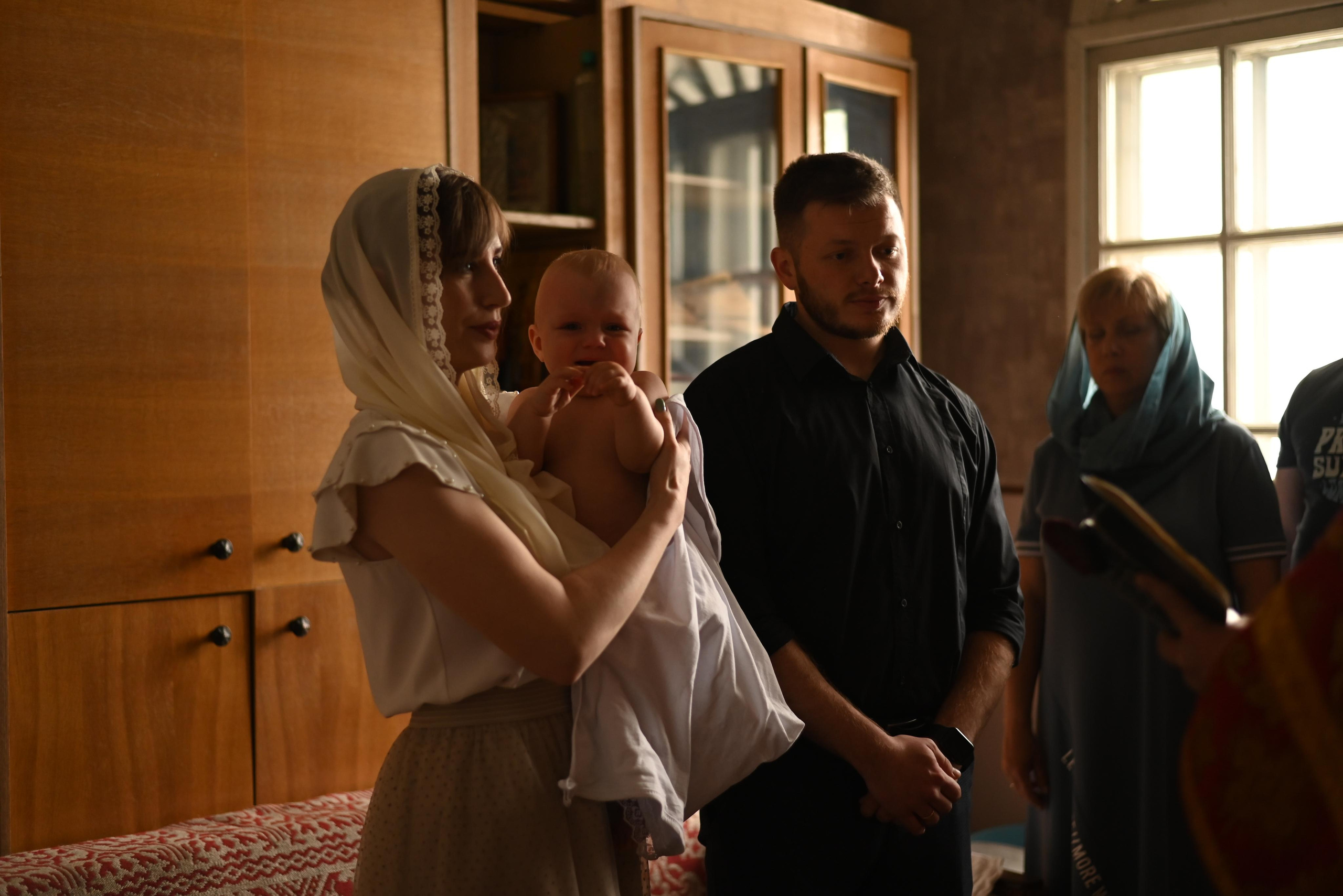 Таинство крещения Мирона. Семейный и детский фотограф в Белгороде Ольга Сорока