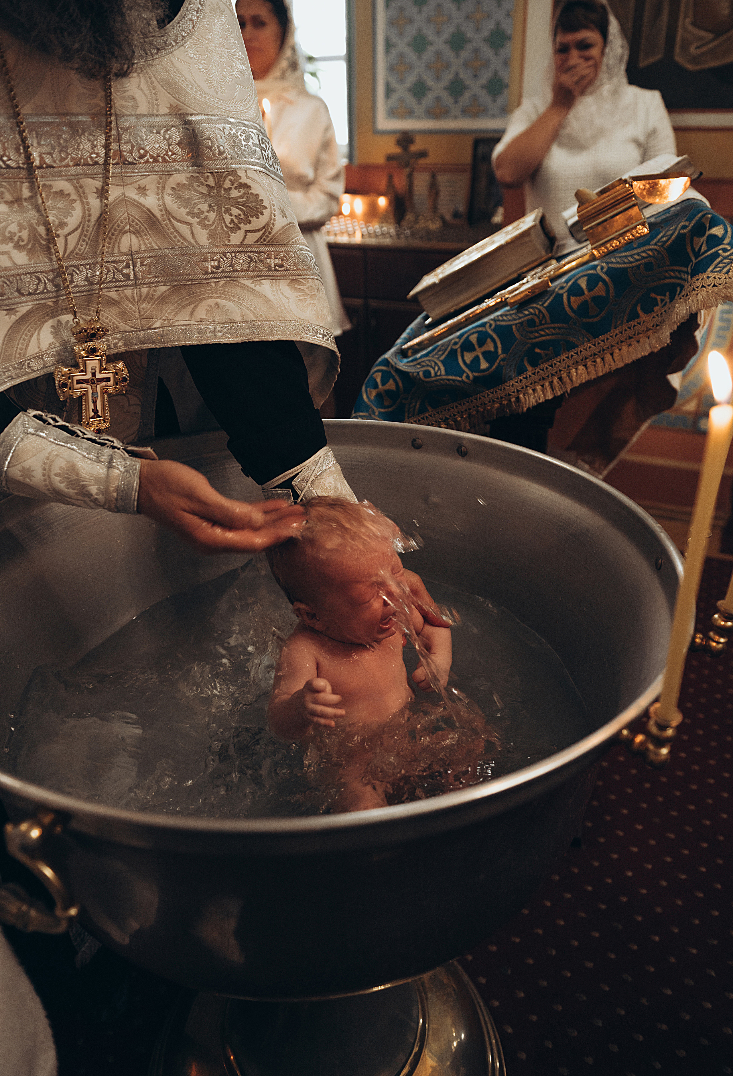 Таинство крещения Петра. Семейный и детский фотограф в Белгороде Ольга Сорока
