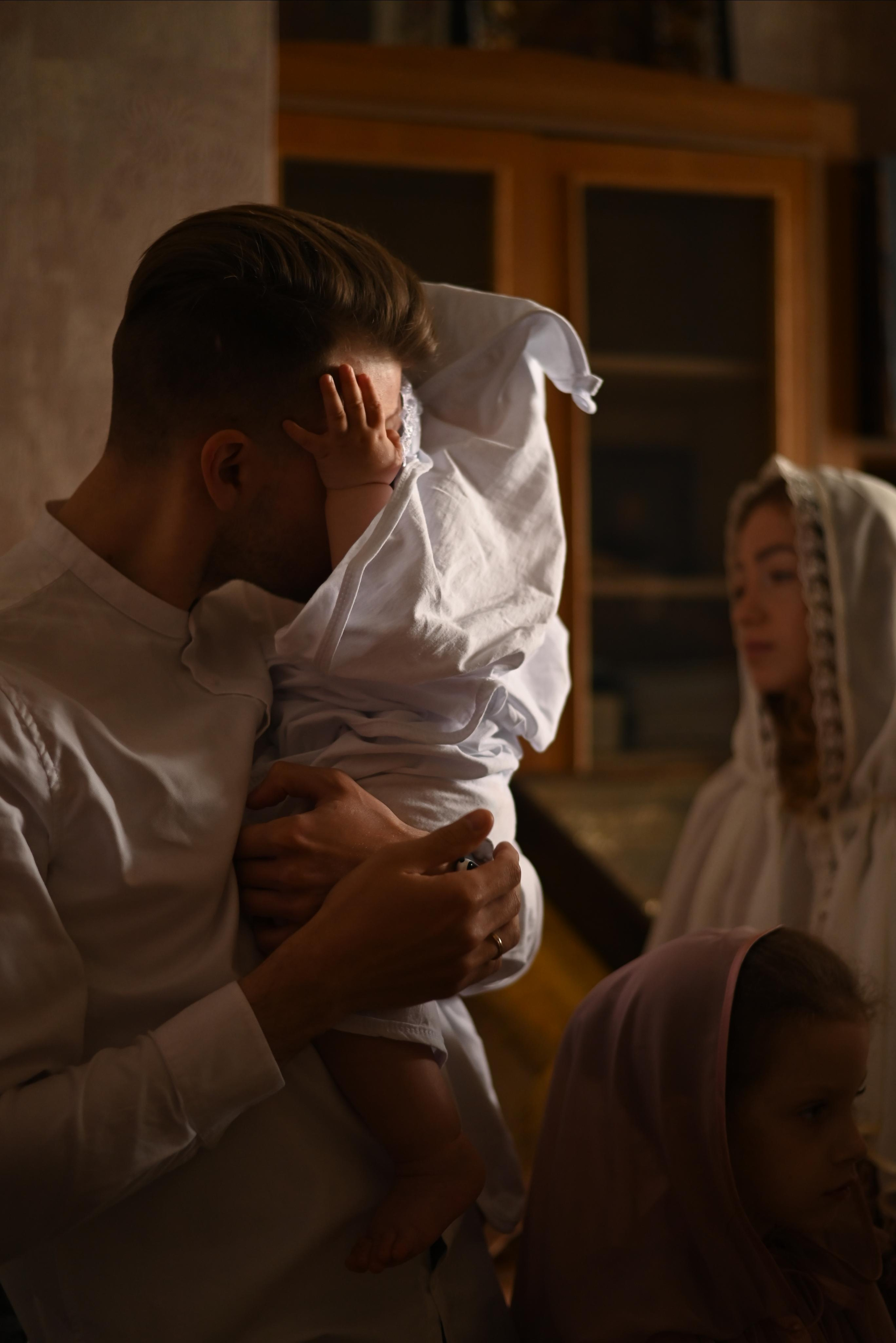 Таинство крещения Мирона. Семейный и детский фотограф в Белгороде Ольга Сорока