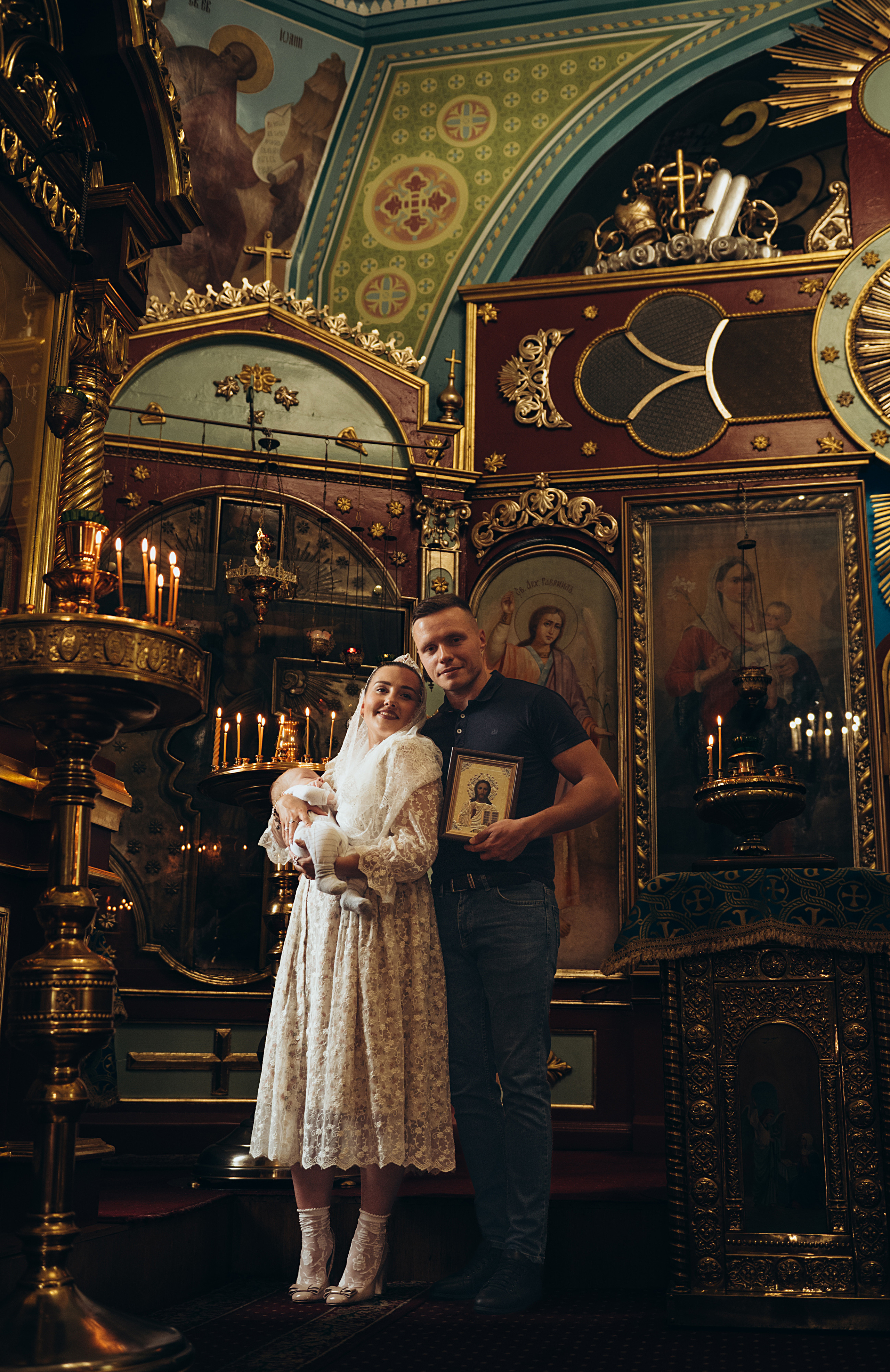 Таинство крещения Петра. Семейный и детский фотограф в Белгороде Ольга Сорока