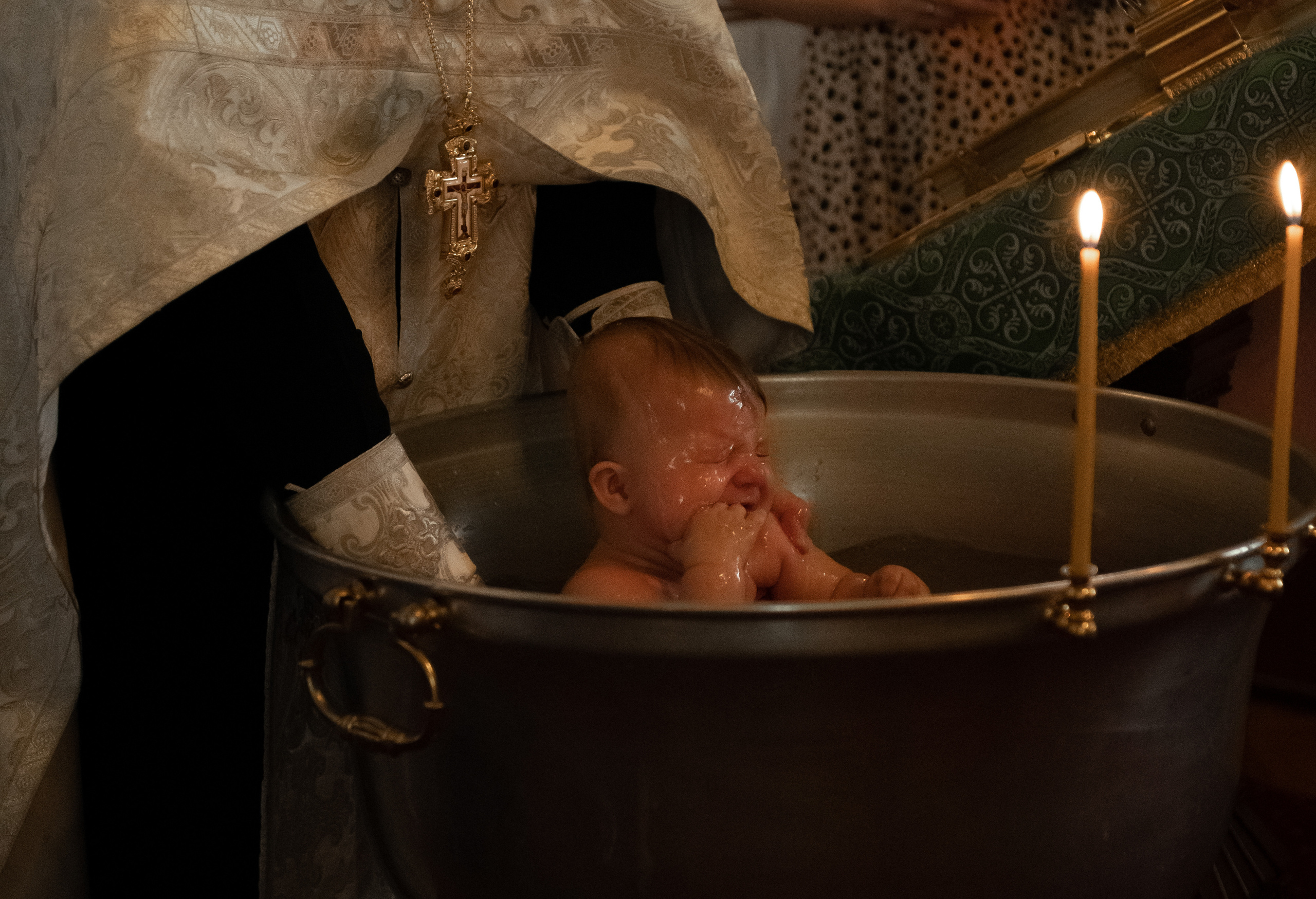 Таинство крещения Полины. Семейный и детский фотограф в Белгороде Ольга Сорока