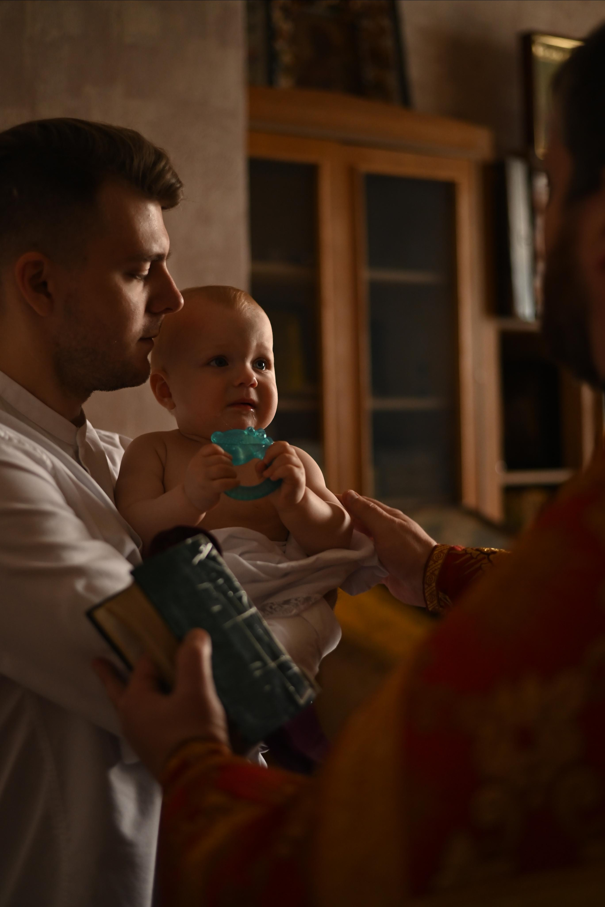 Таинство крещения Мирона. Семейный и детский фотограф в Белгороде Ольга Сорока