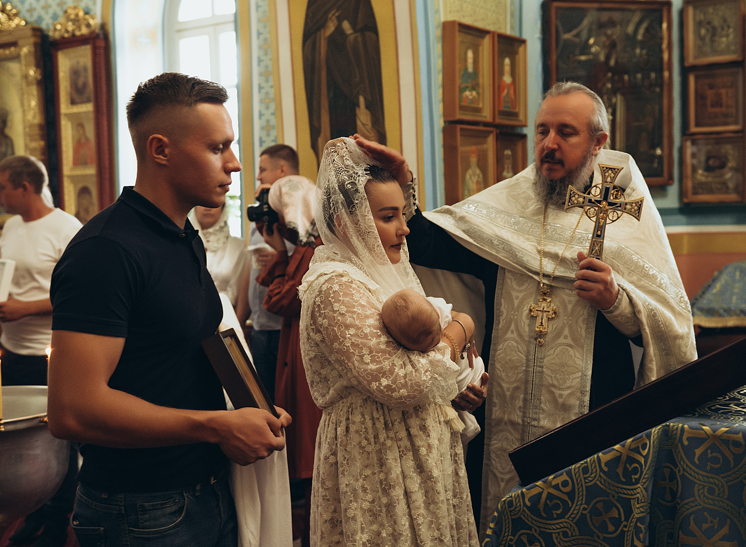 Таинство крещения Петра. Семейный и детский фотограф в Белгороде Ольга Сорока