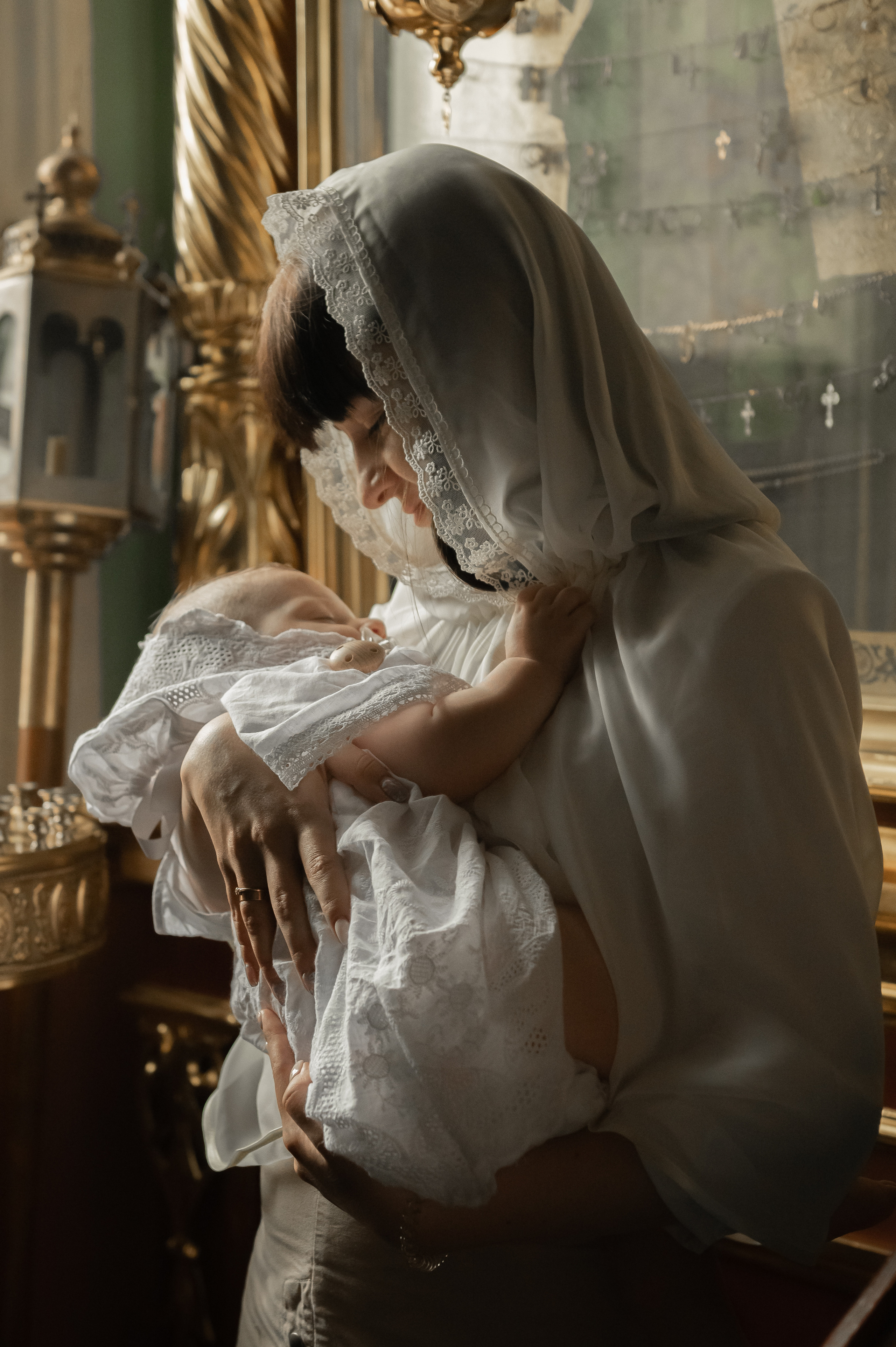 Таинство крещения Полины. Семейный и детский фотограф в Белгороде Ольга Сорока