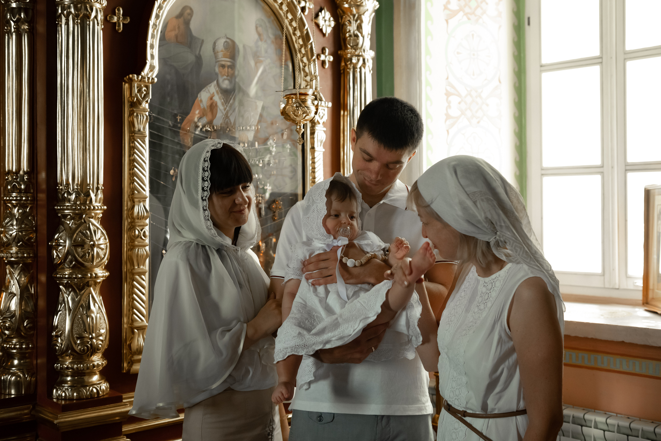 Таинство крещения Полины. Семейный и детский фотограф в Белгороде Ольга Сорока