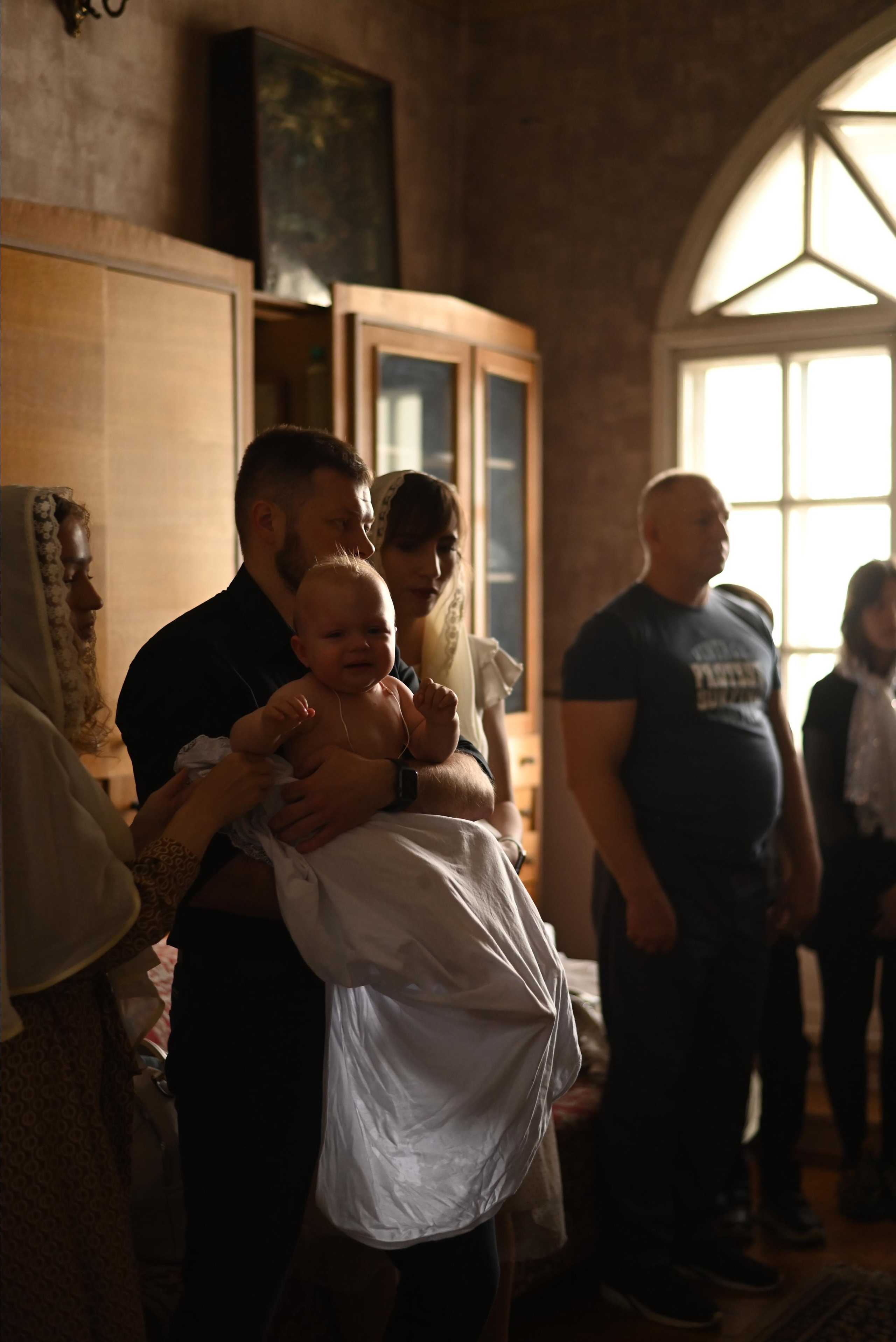 Таинство крещения Мирона. Семейный и детский фотограф в Белгороде Ольга Сорока