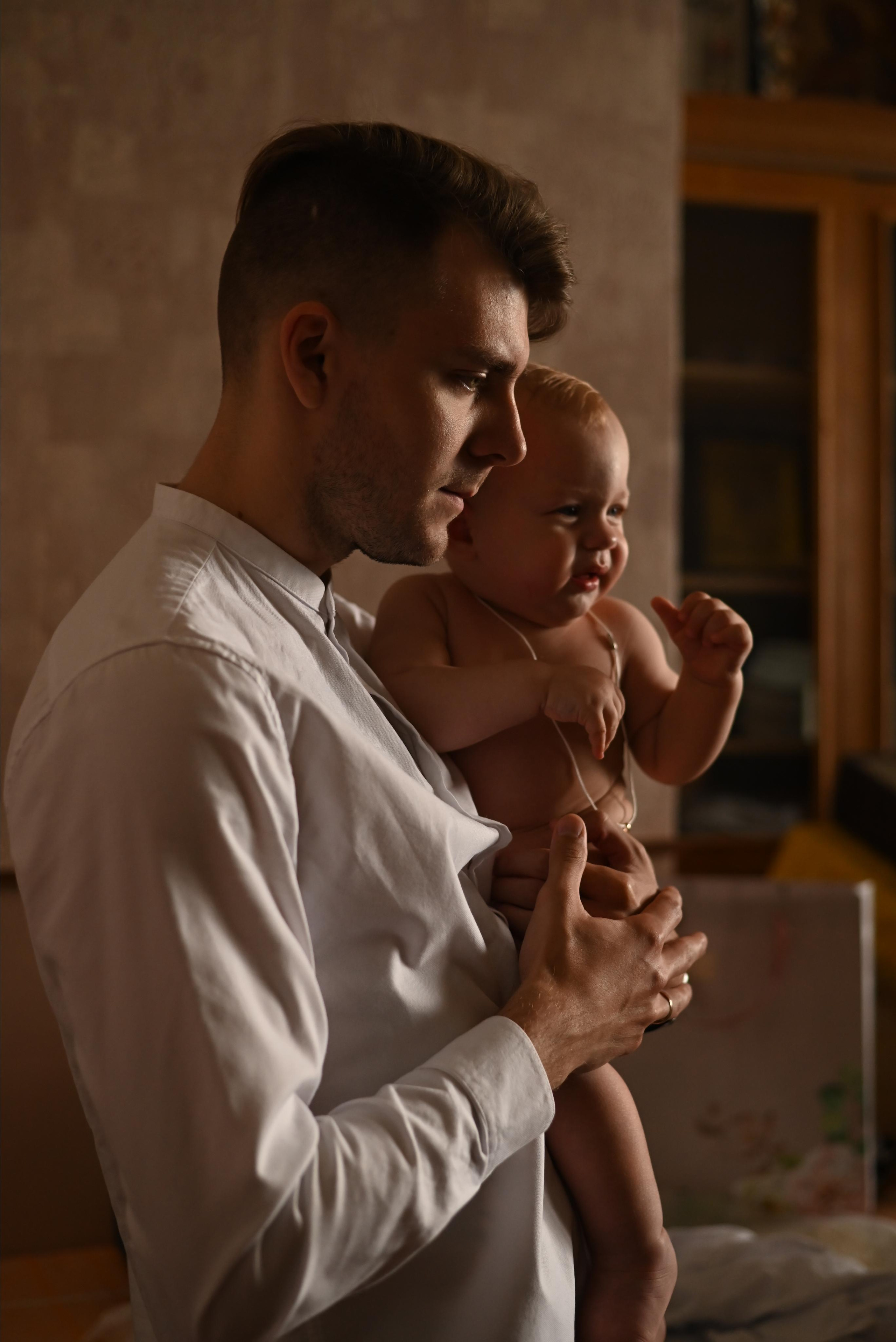 Таинство крещения Мирона. Семейный и детский фотограф в Белгороде Ольга Сорока