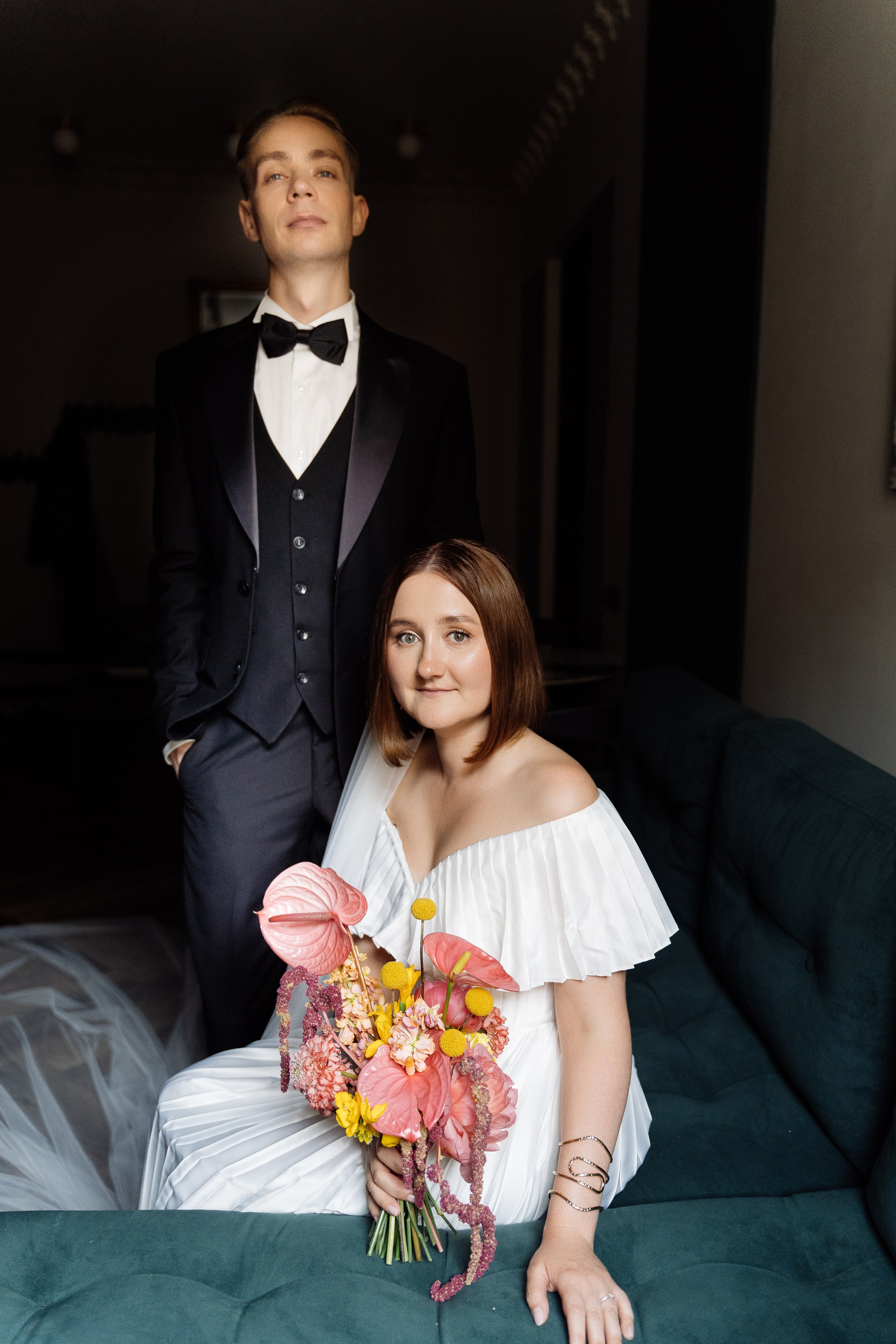 Свадьба на крыше Петербурга. Свадебный фотограф организатор в Санкт-Петербурге Ассоль Опарина