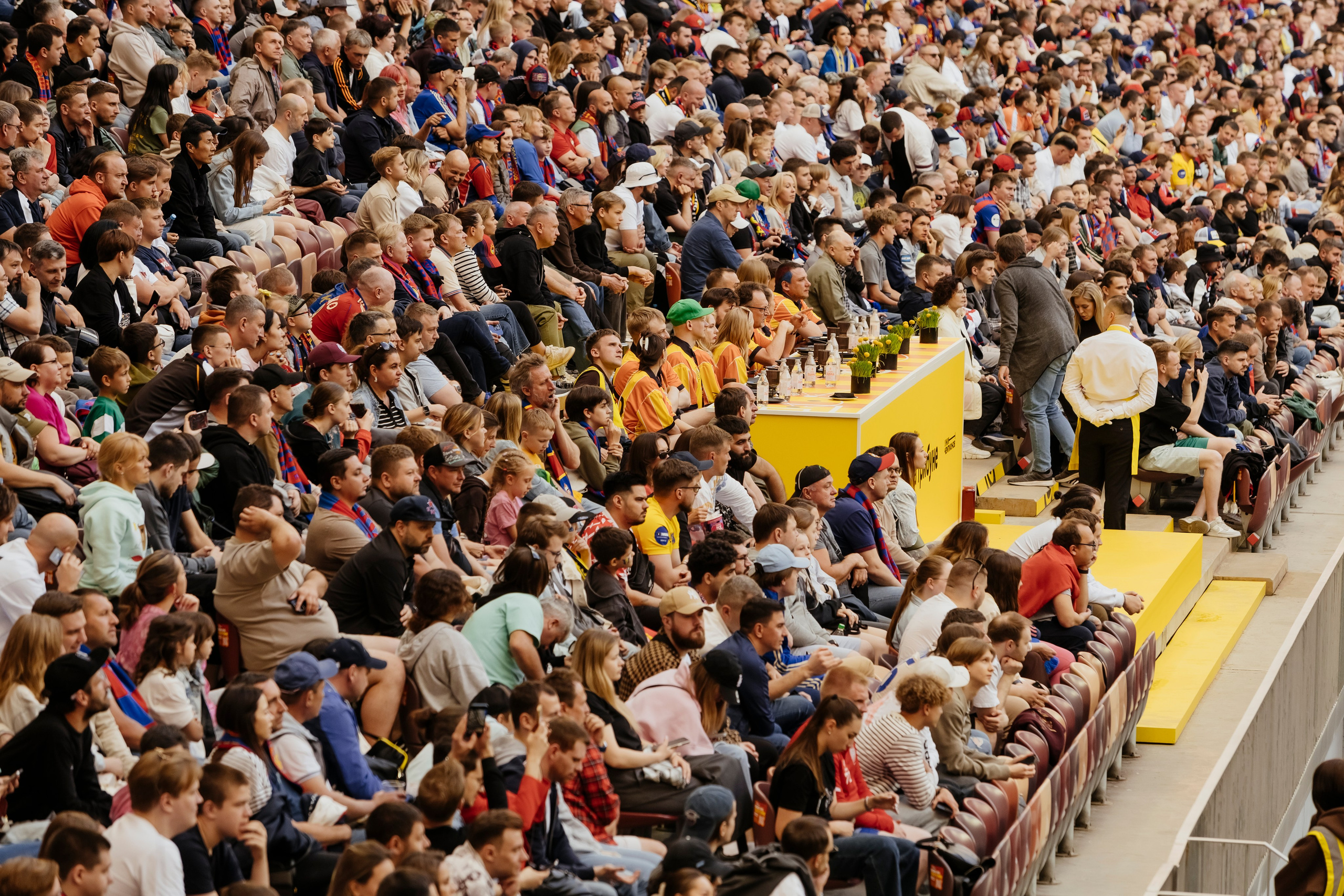 Яндекс Еда x Burger King На финале кубка России по футболу. Репортажный, event, концертный и backstage фотограф из Москвы Виталий Кривцов