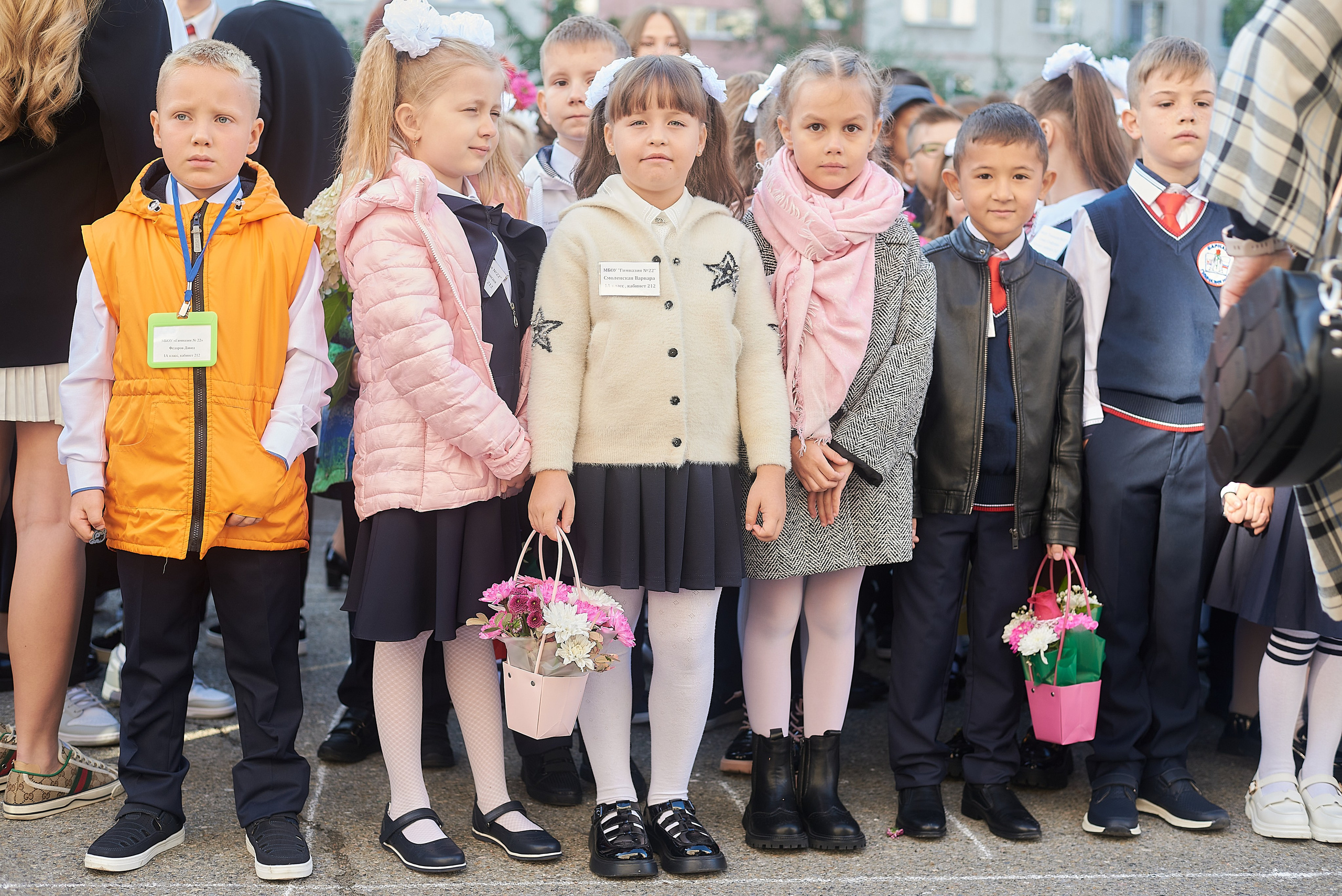 Первый класс. Фотограф Елена Дука. Контент съемка. Семейная фотография