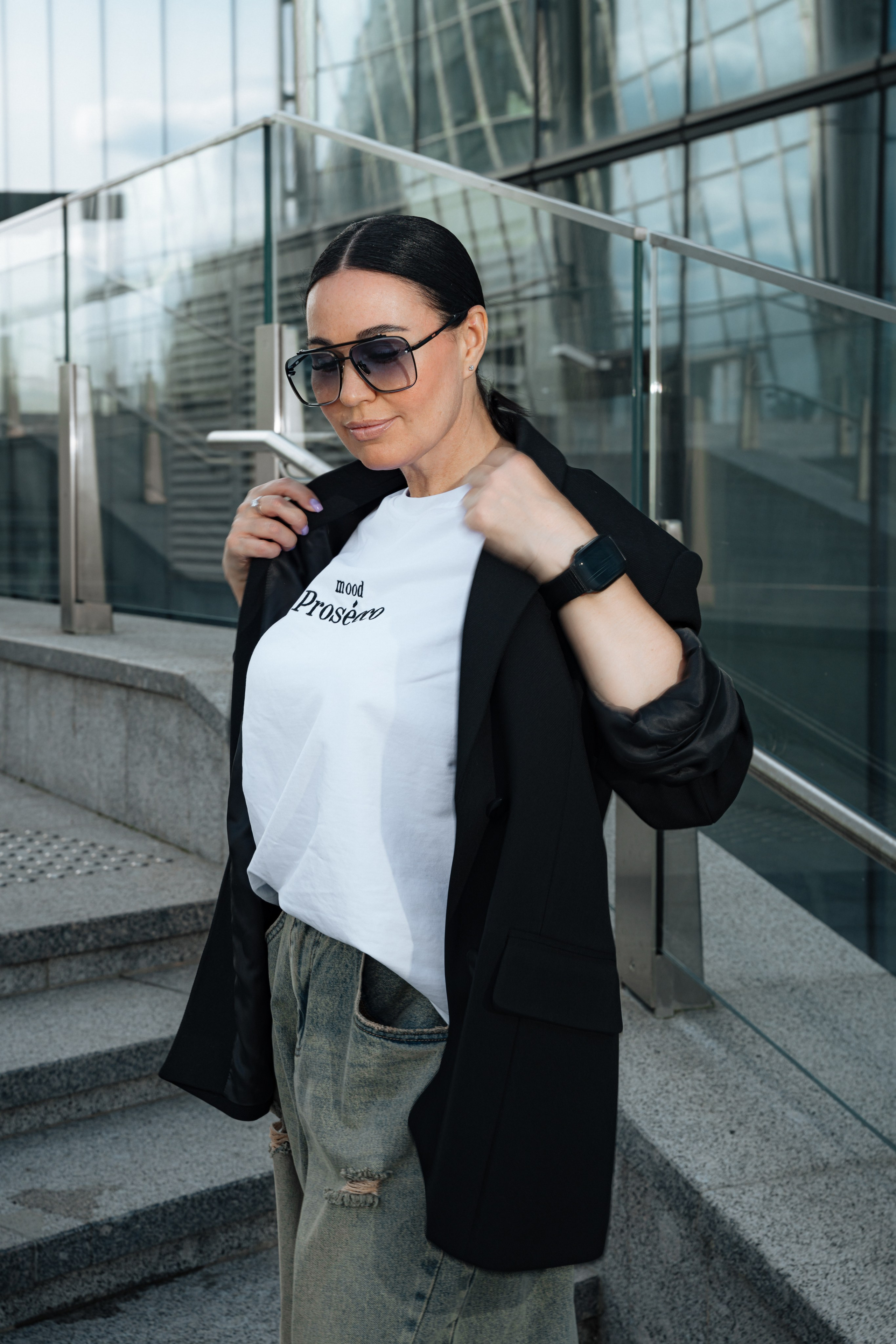 Елена. Лахта центр. Портретный фотограф в Санкт-Петербурге Дмитриева Наталия