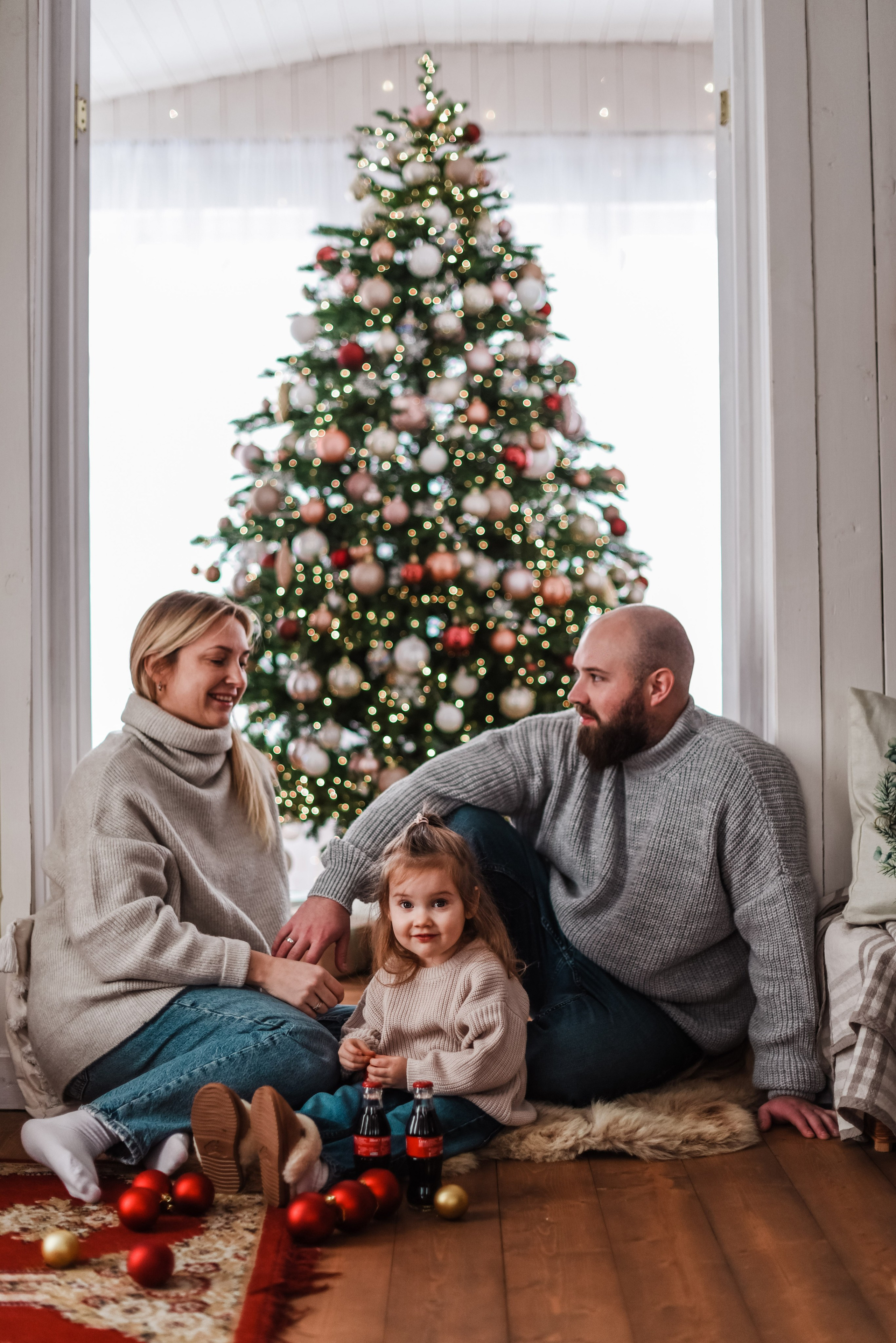 Семейная новогодняя. Семейный и детский фотограф во Фрязино, Ивантеевке и Щелково Матвеева