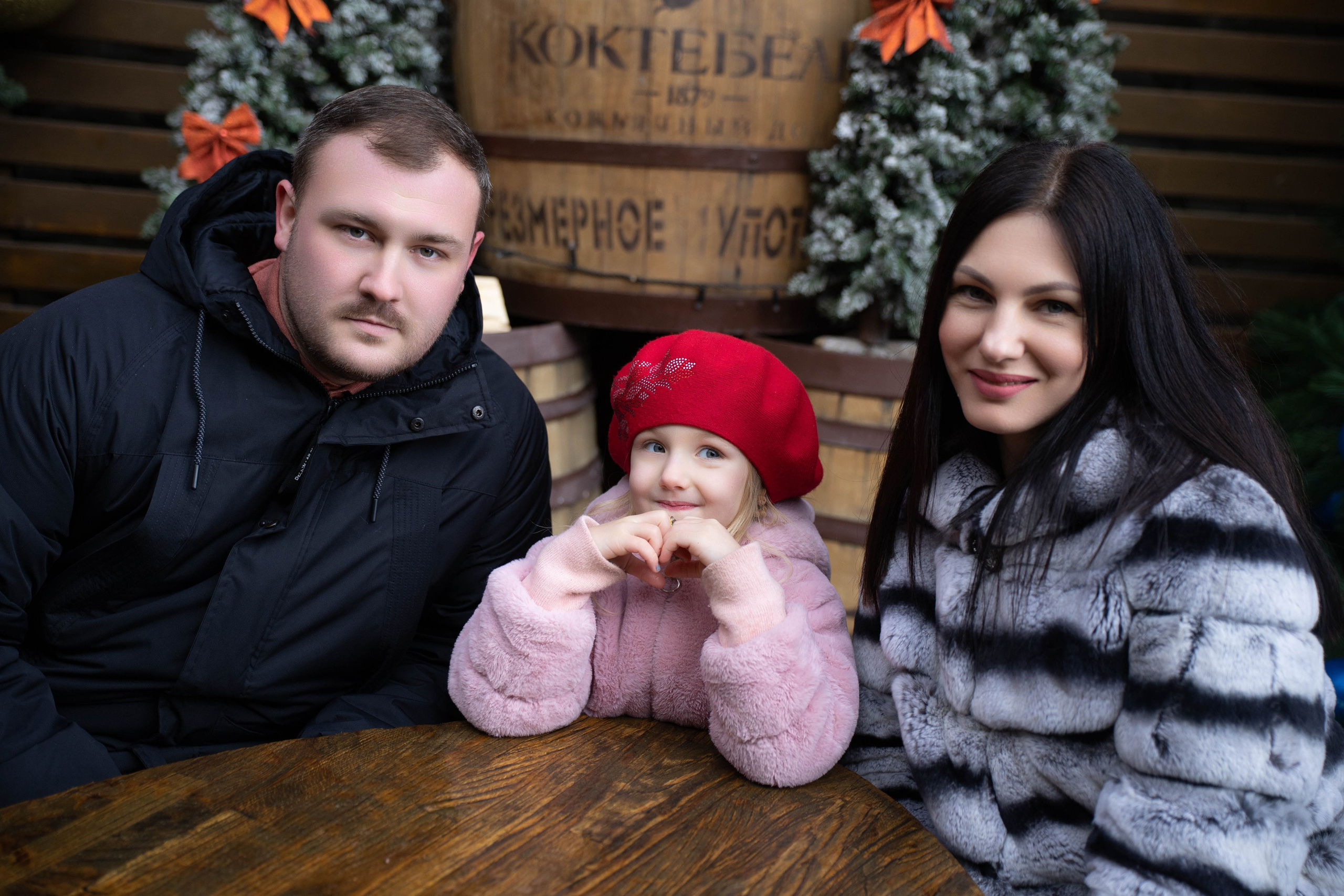 Фотосессия семейная «Новогодний букет». Фотограф в Крыму Татьяна Барицкая ЕНОТИКА