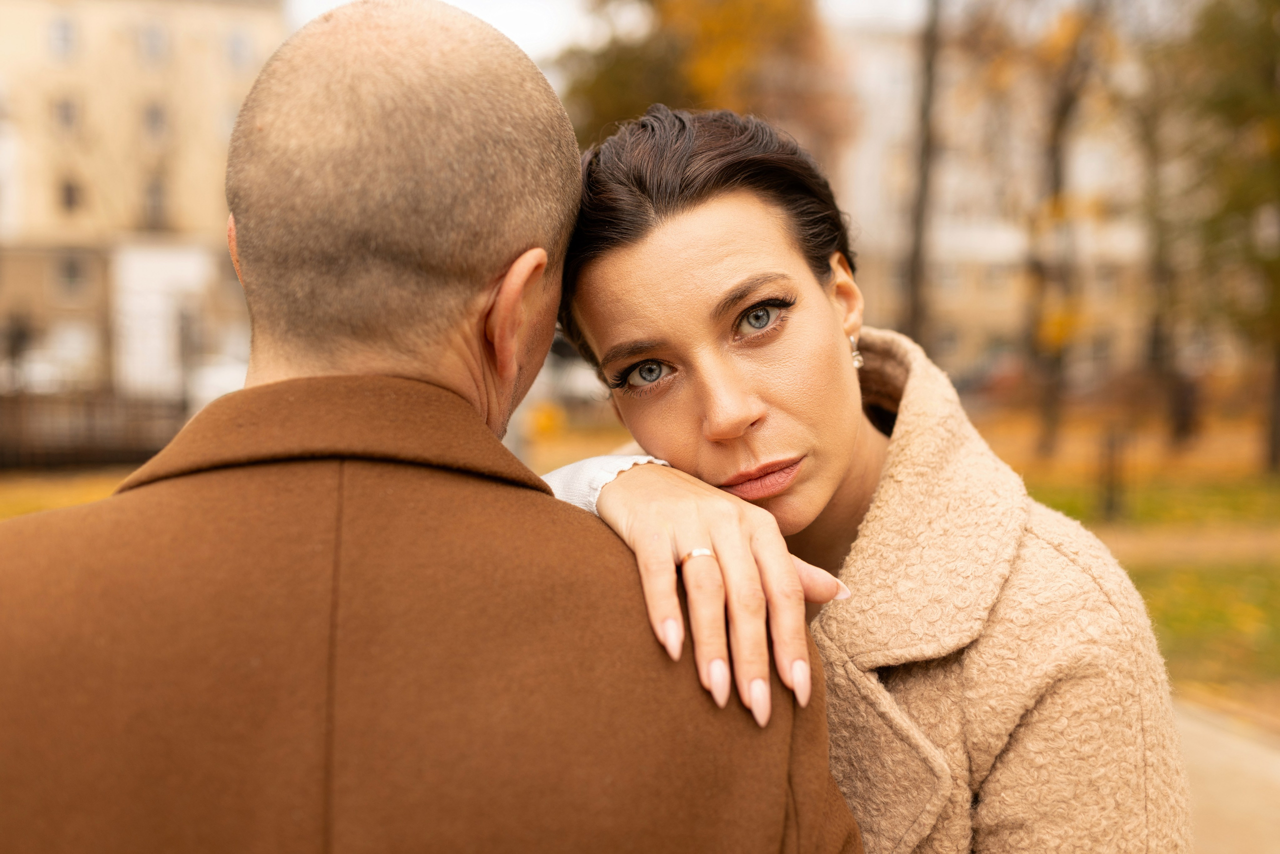 Алексей и Евгения. Свадебная прогулка в позднем октябре. Дмитрий Шульгин, портретный фотограф в Воронеже