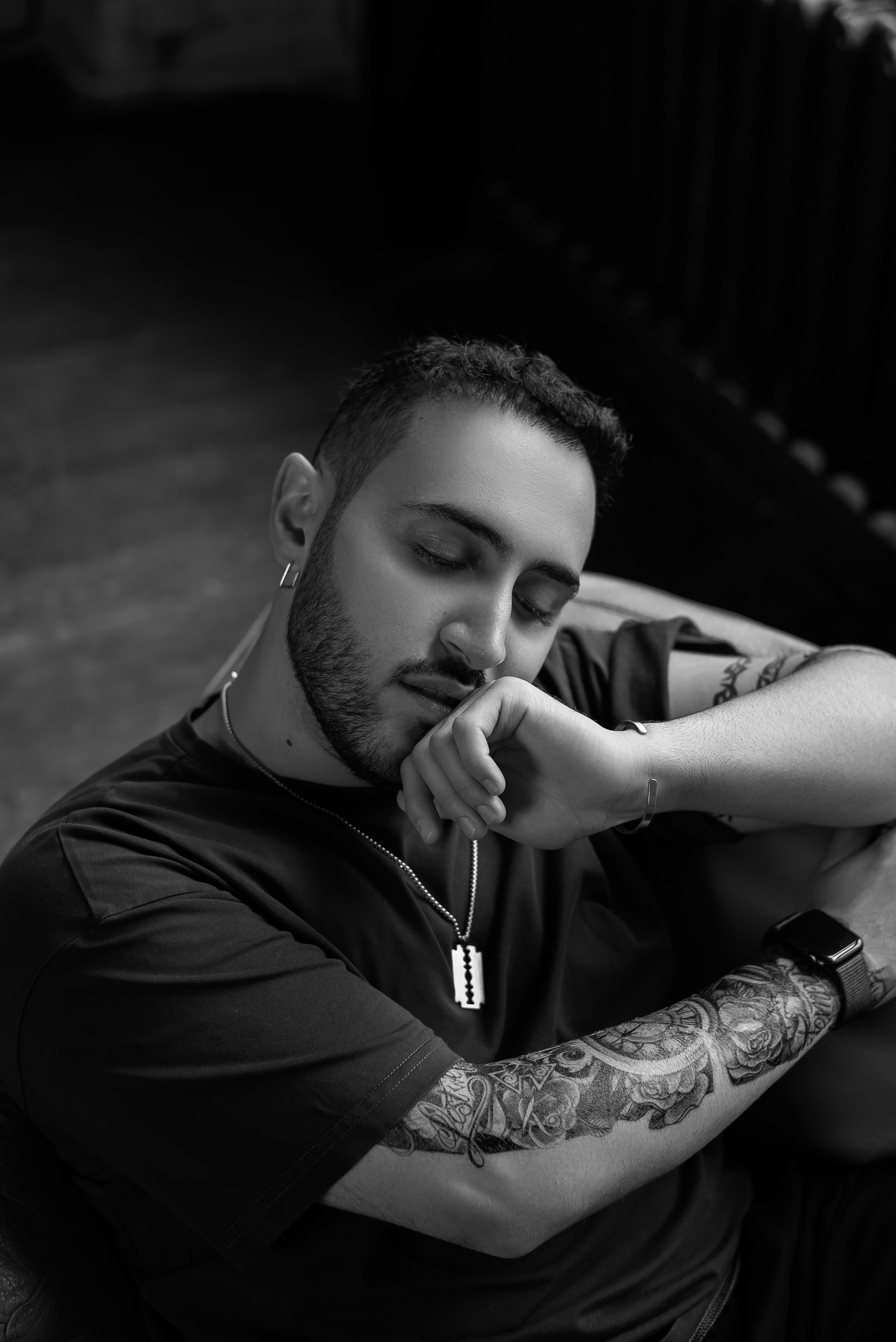 Мужской портрет. Контент фотограф в Москве Лихачева Ксения