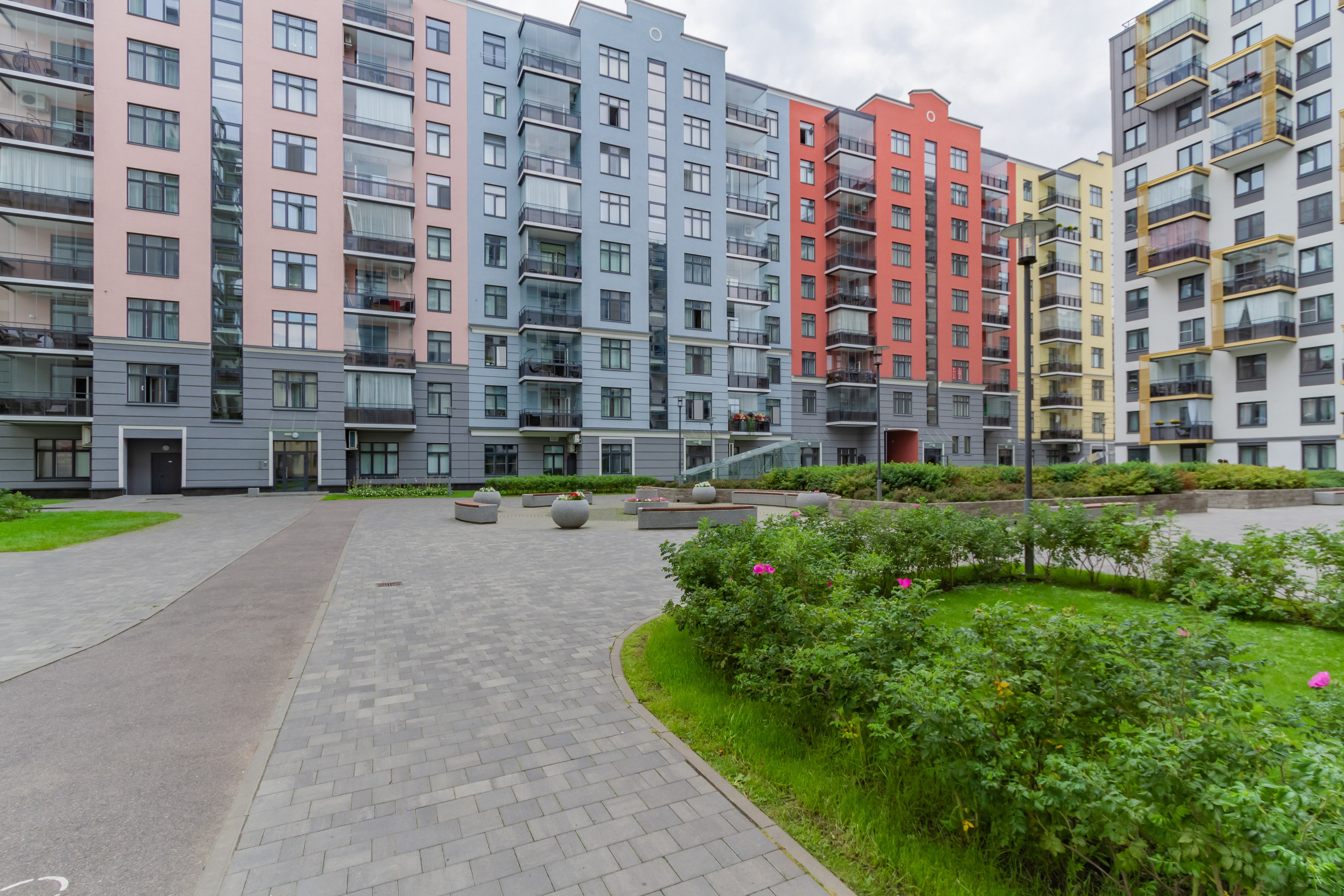 Фасады и территории. Упаковка Недвижимости