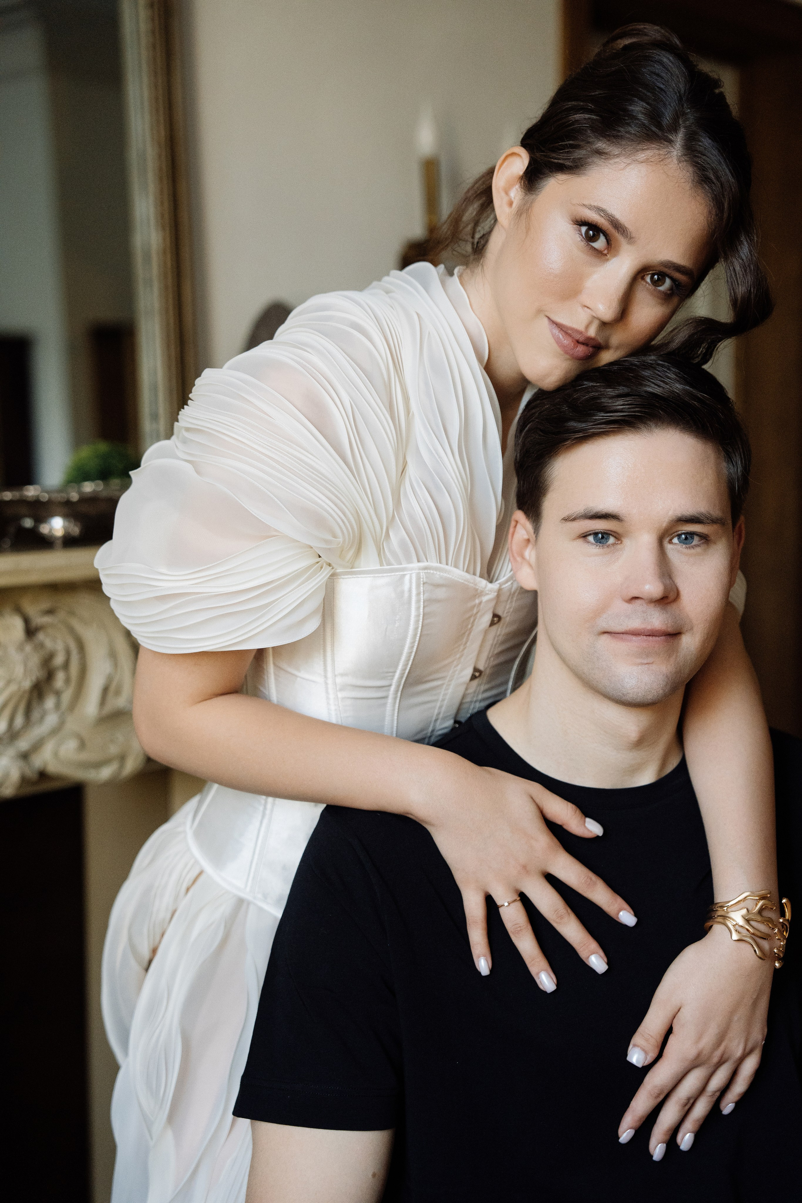 Оранжевая свадьба в гребешках. Свадебный фотограф организатор в Санкт-Петербурге Ассоль Опарина