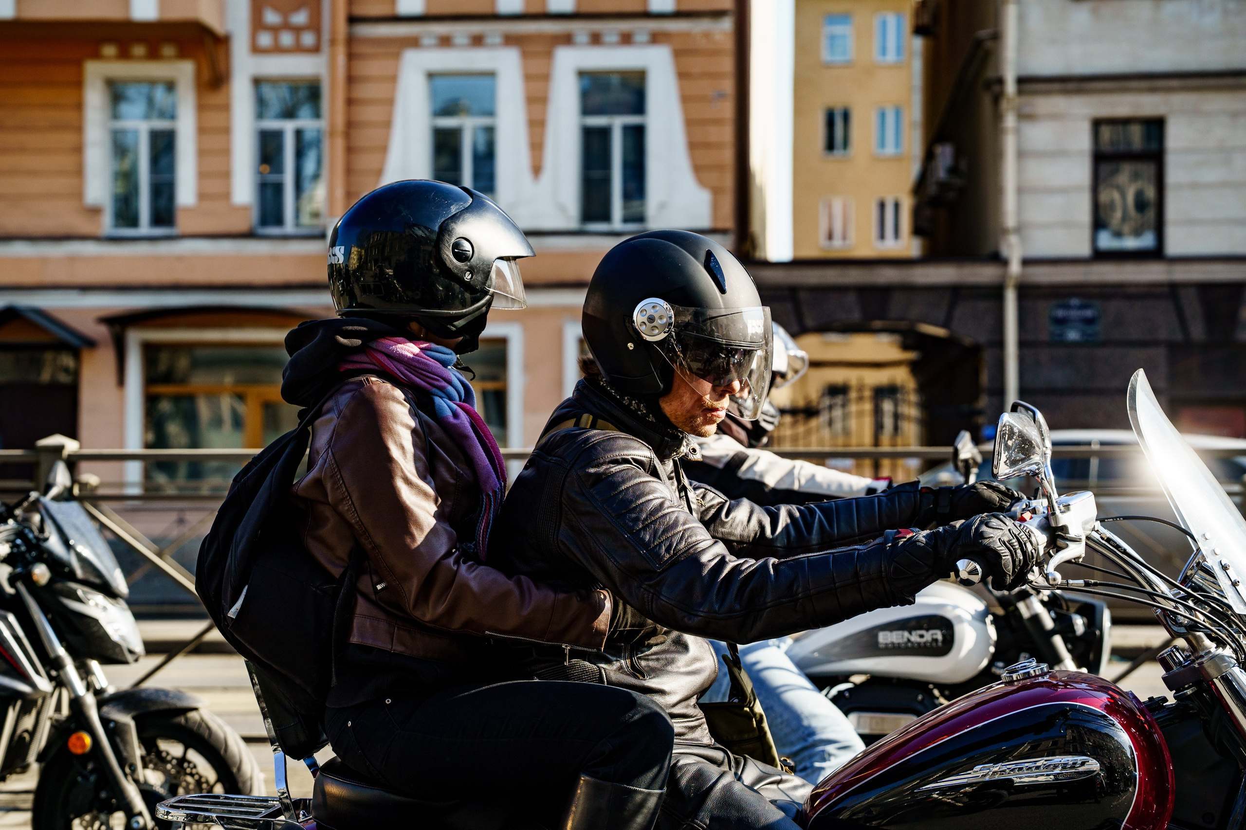 Прохват мотоклуба Norman Riders ч.1. Концертный и репортажный фотограф в Санкт-Петербурге Слава Пахомов