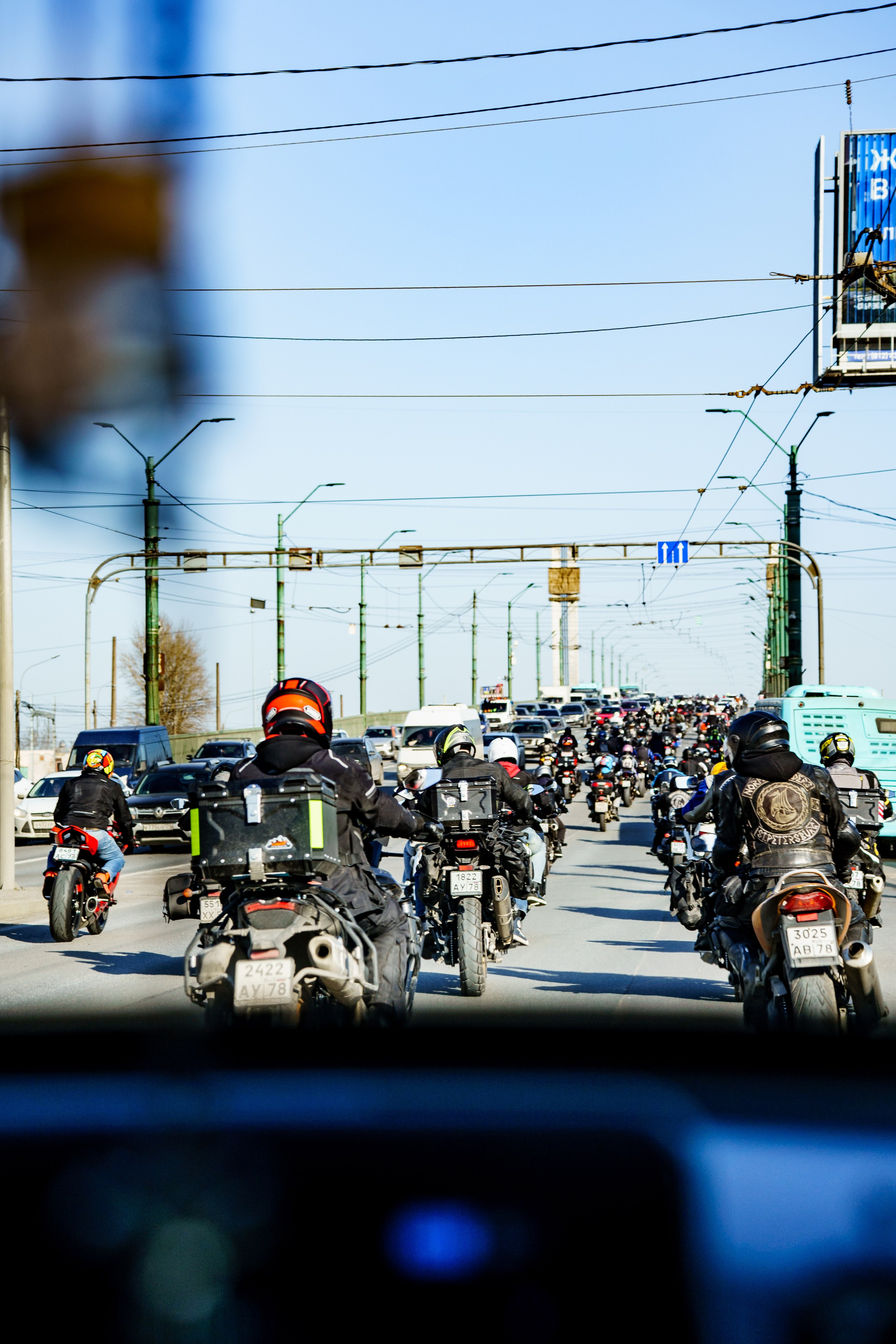 Прохват мотоклуба Norman Riders ч.1. Концертный и репортажный фотограф в Санкт-Петербурге Слава Пахомов
