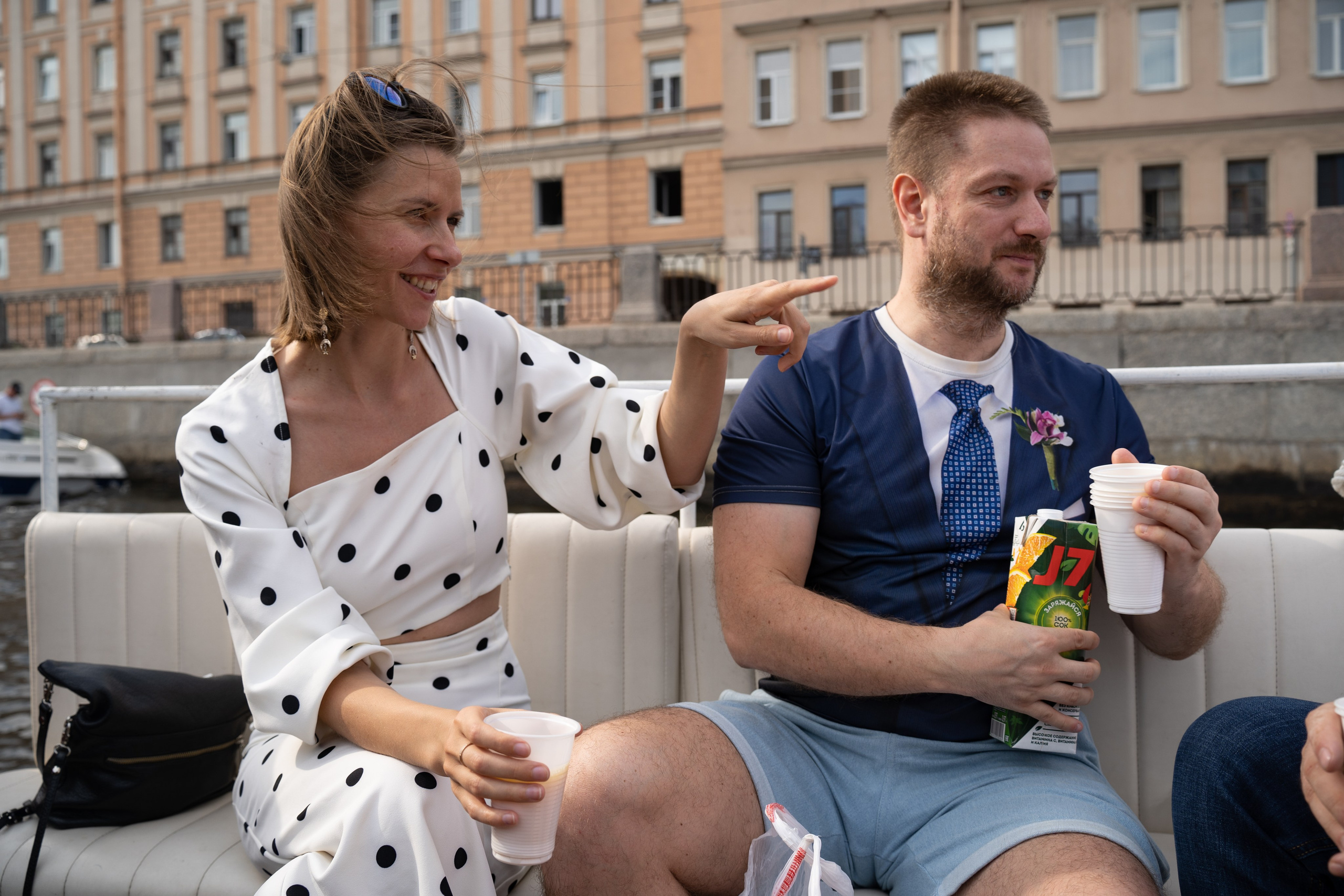 Прогулка на катере, тренинг, игры. Концертный и репортажный фотограф в Санкт-Петербурге Слава Пахомов