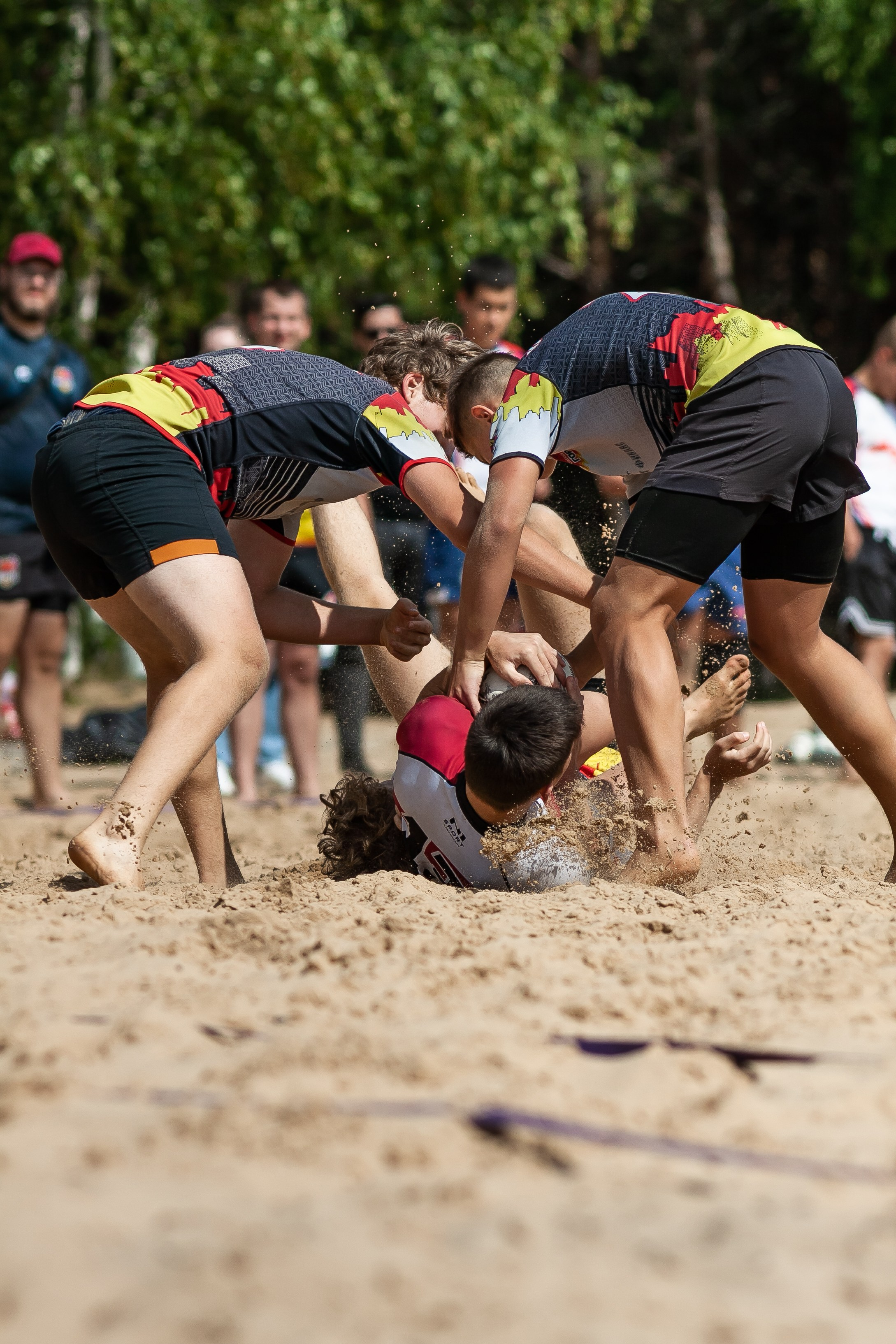«Кубок «Молота» по пляжному Регби. Фотография
