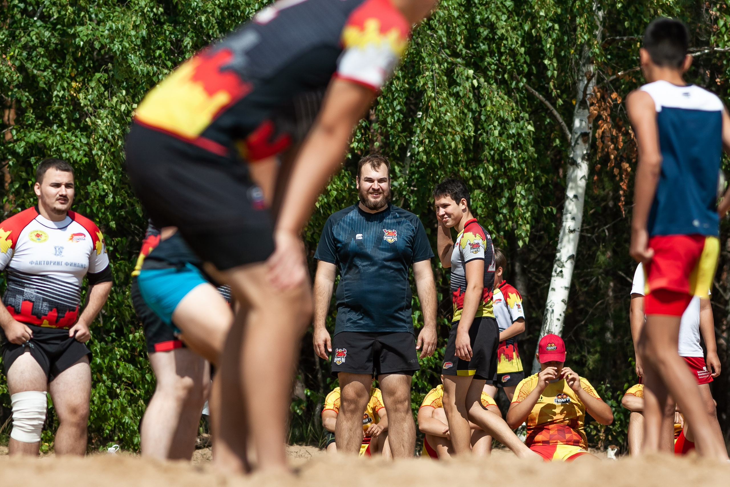 «Кубок «Молота» по пляжному Регби. Фотография