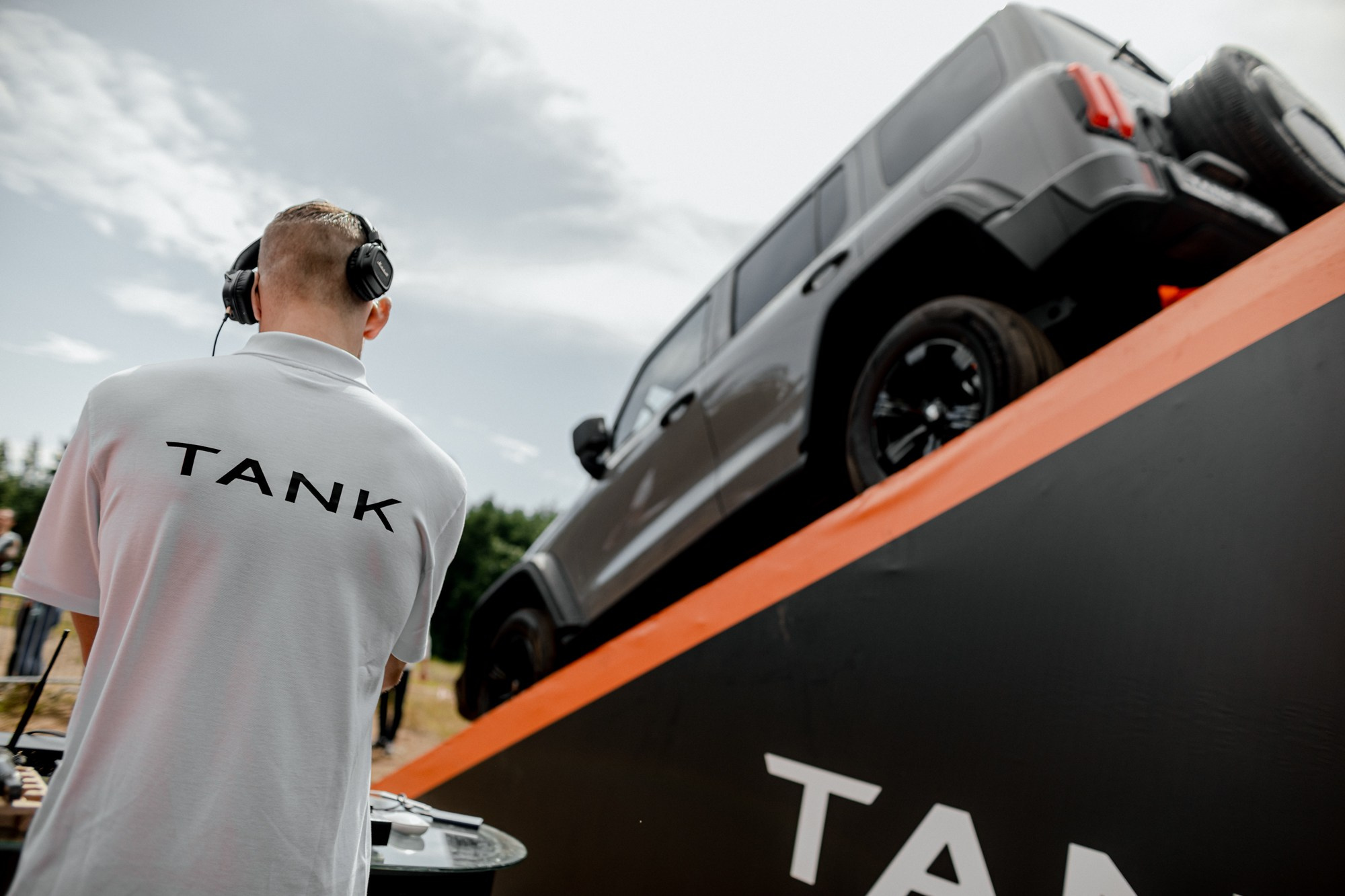 Тест-драйв TANK на Гонке Героев. Night2Day Санкт-Петербург