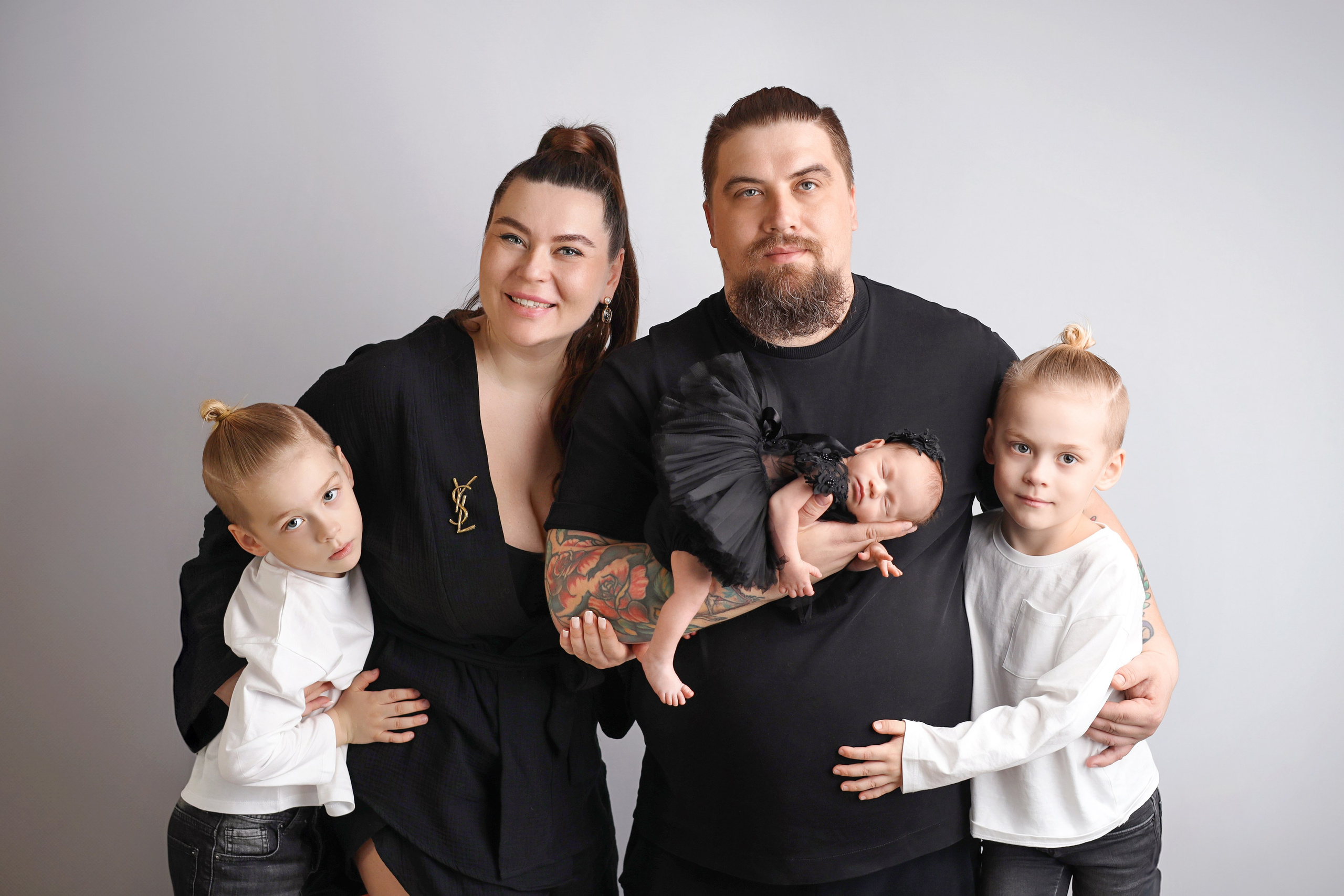 Ньюборн съемка Стефании, максимальный пакет. Фотограф новорожденных Москва. Ньюборн фотограф Москва