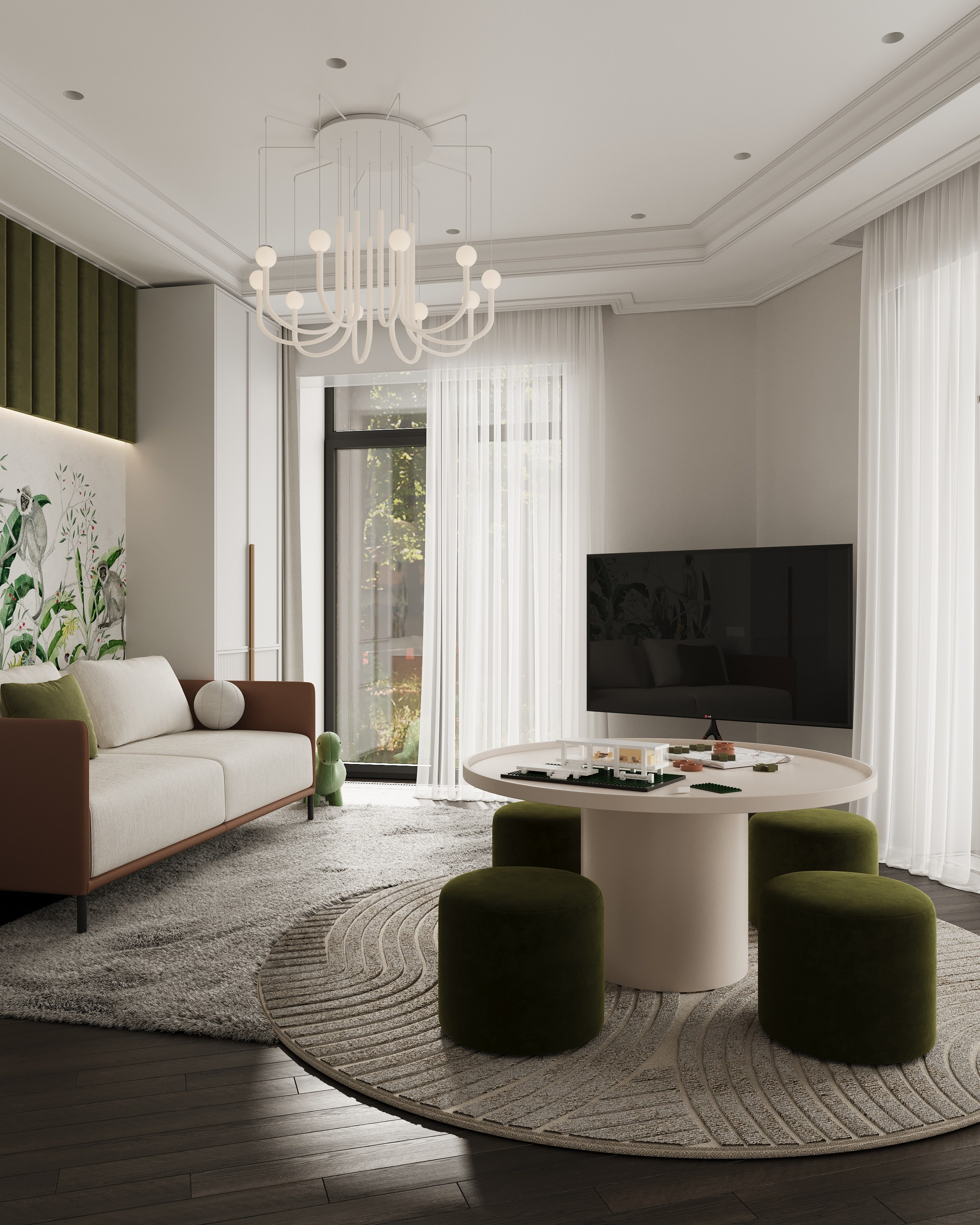 River Park | Children rooms. Екатерина Коренева | 3d визуализация