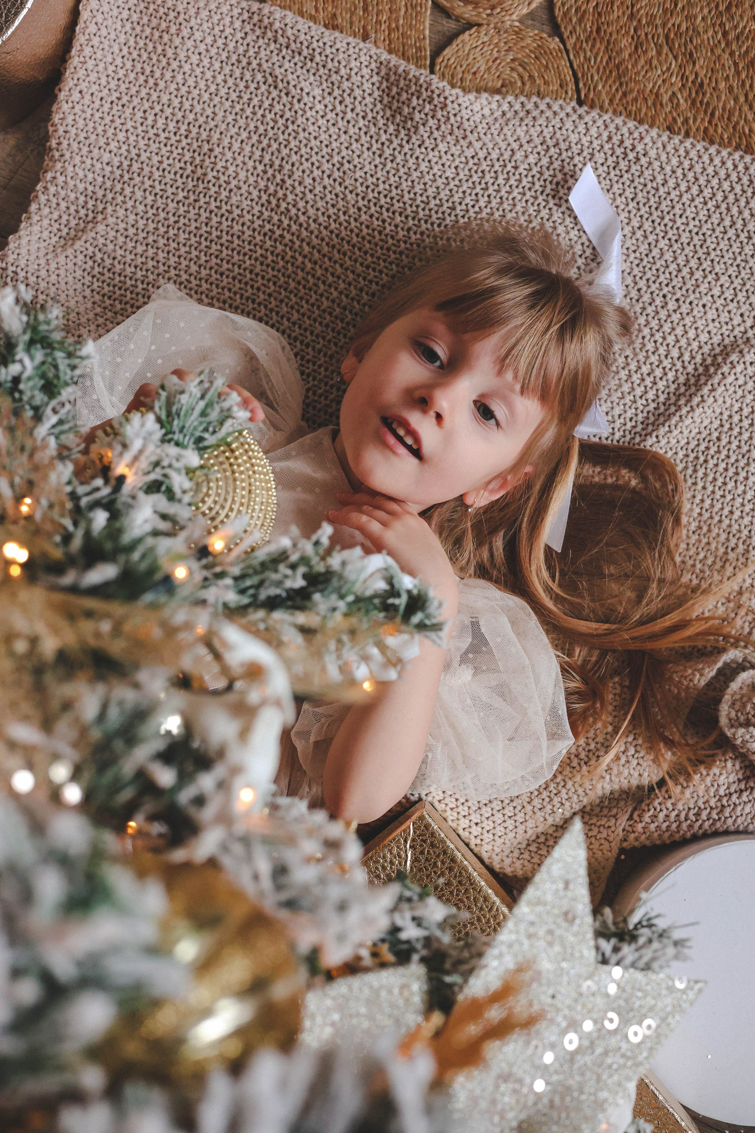 Новогодняя история «Кира и ее семья». Фотограф в Москве Анастасия Калинина