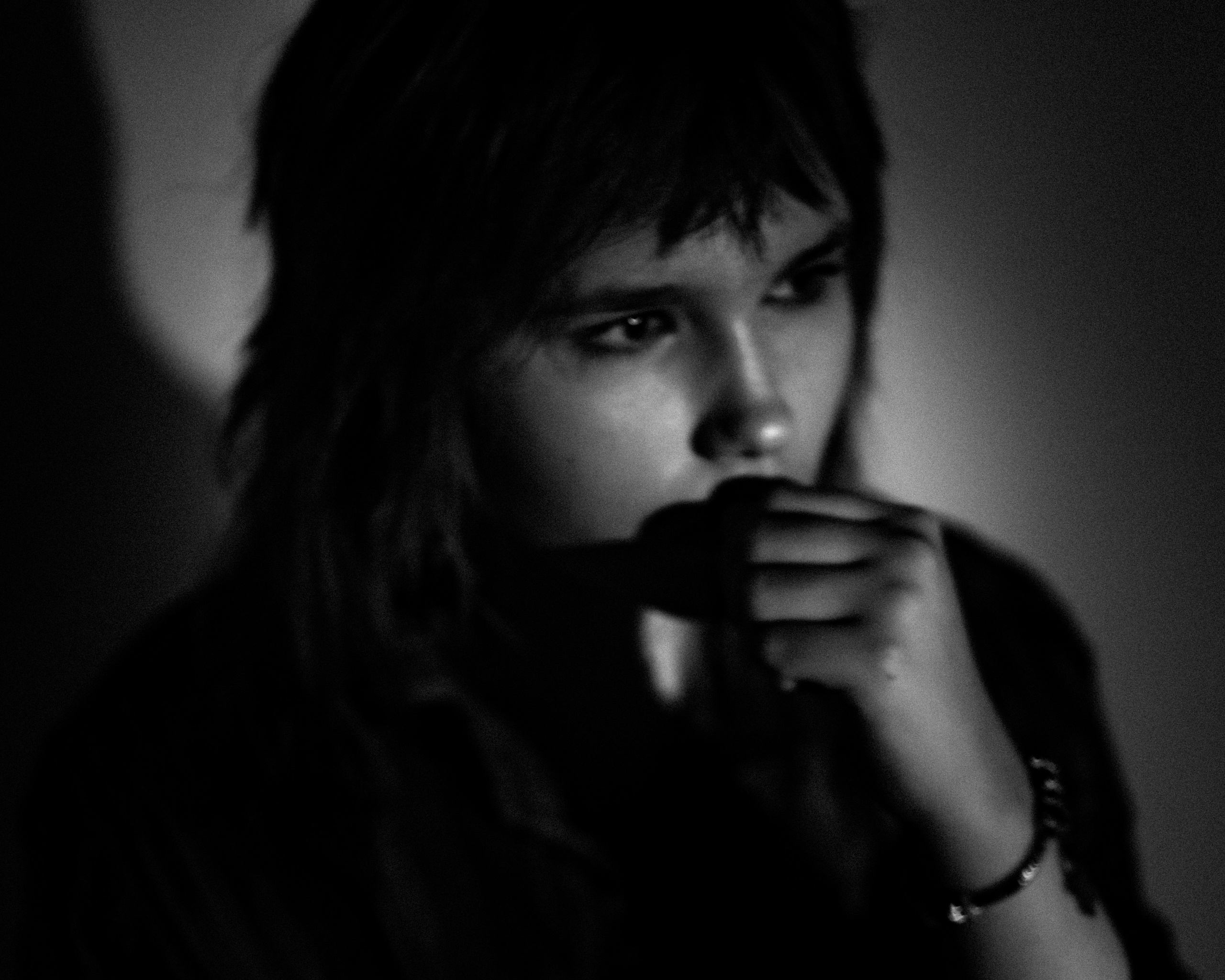 Inner demons sometimes come out. Polypolarphotography