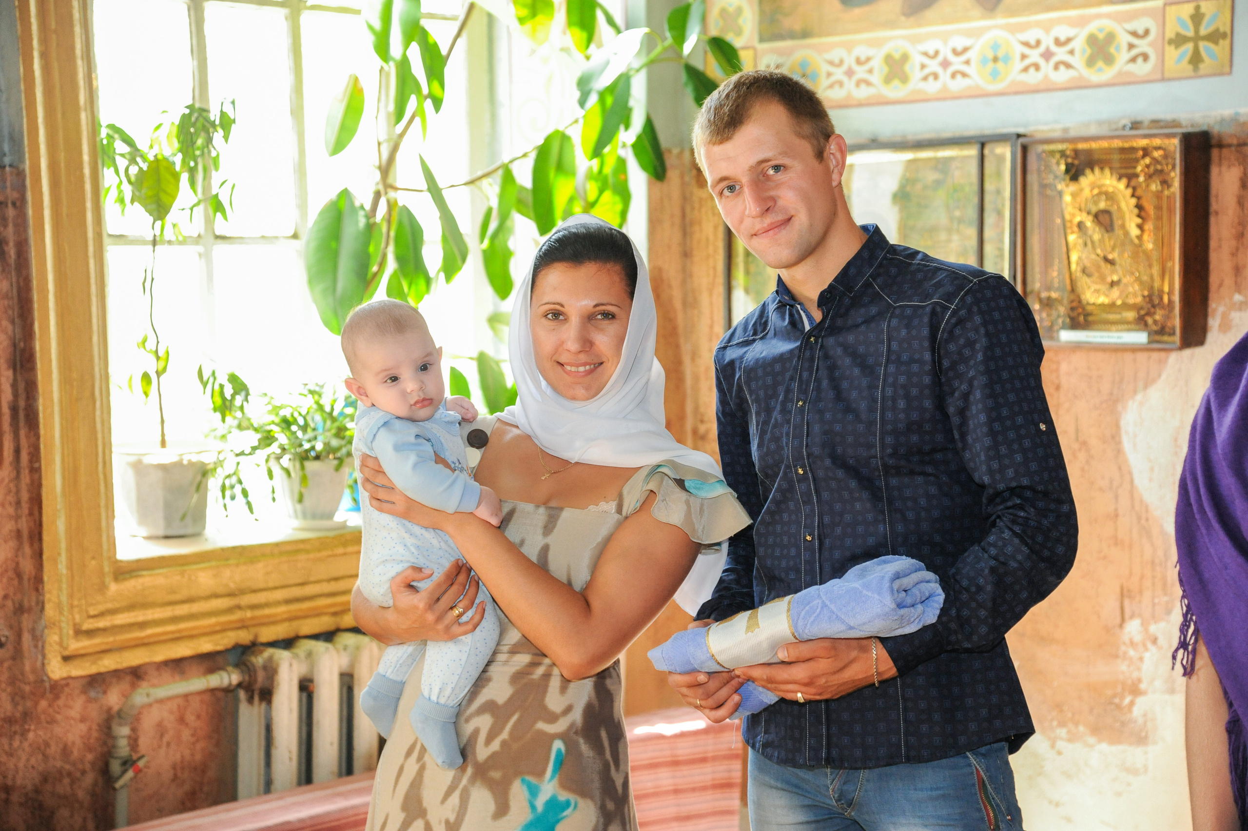 Профессиональный фотограф на церемонию крещения. Вячеслав Скрипник Фотограф Краснодар