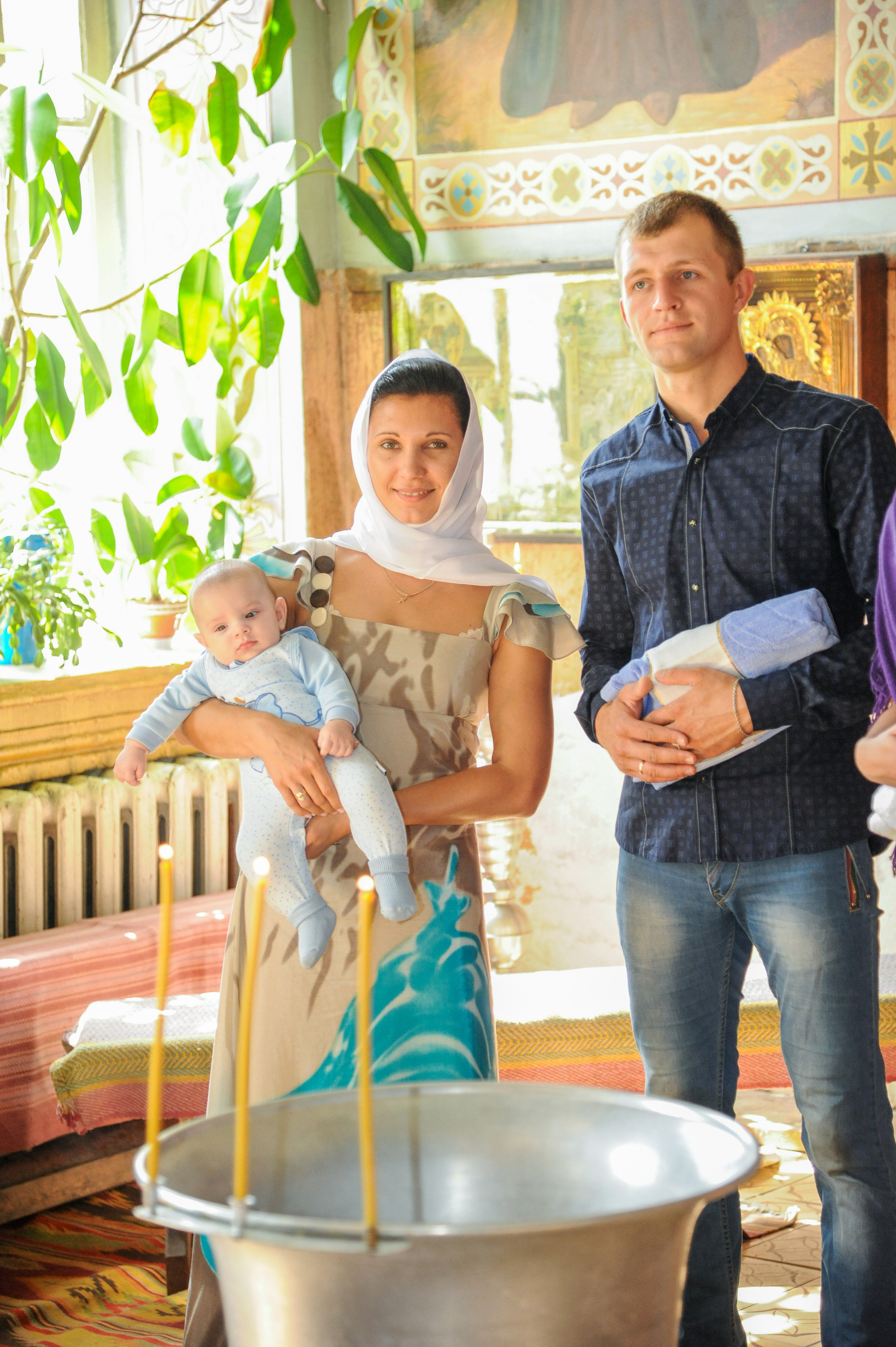 Профессиональный фотограф на церемонию крещения. Вячеслав Скрипник Фотограф Краснодар