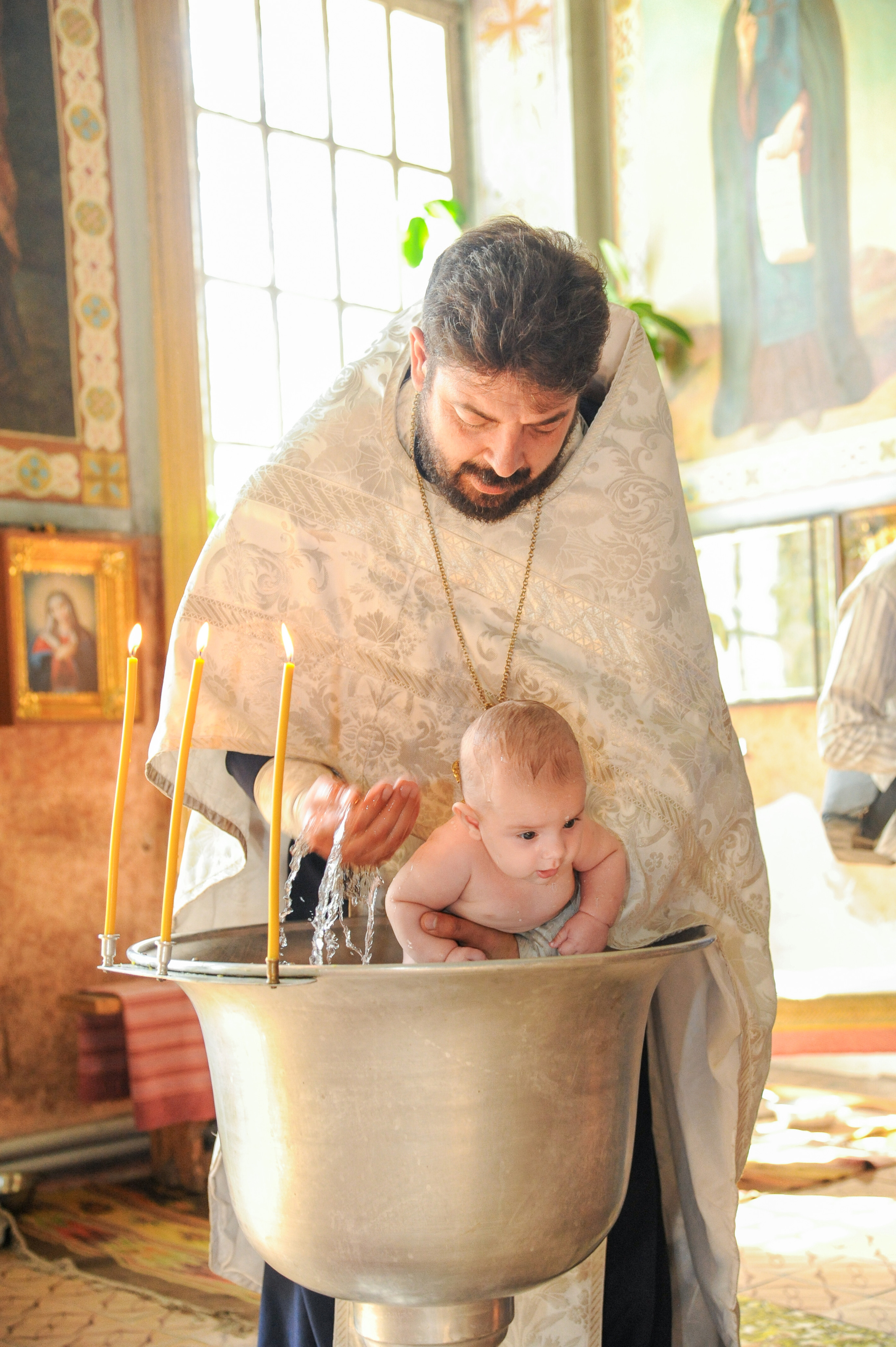 Профессиональный фотограф на церемонию крещения. Вячеслав Скрипник Фотограф Краснодар
