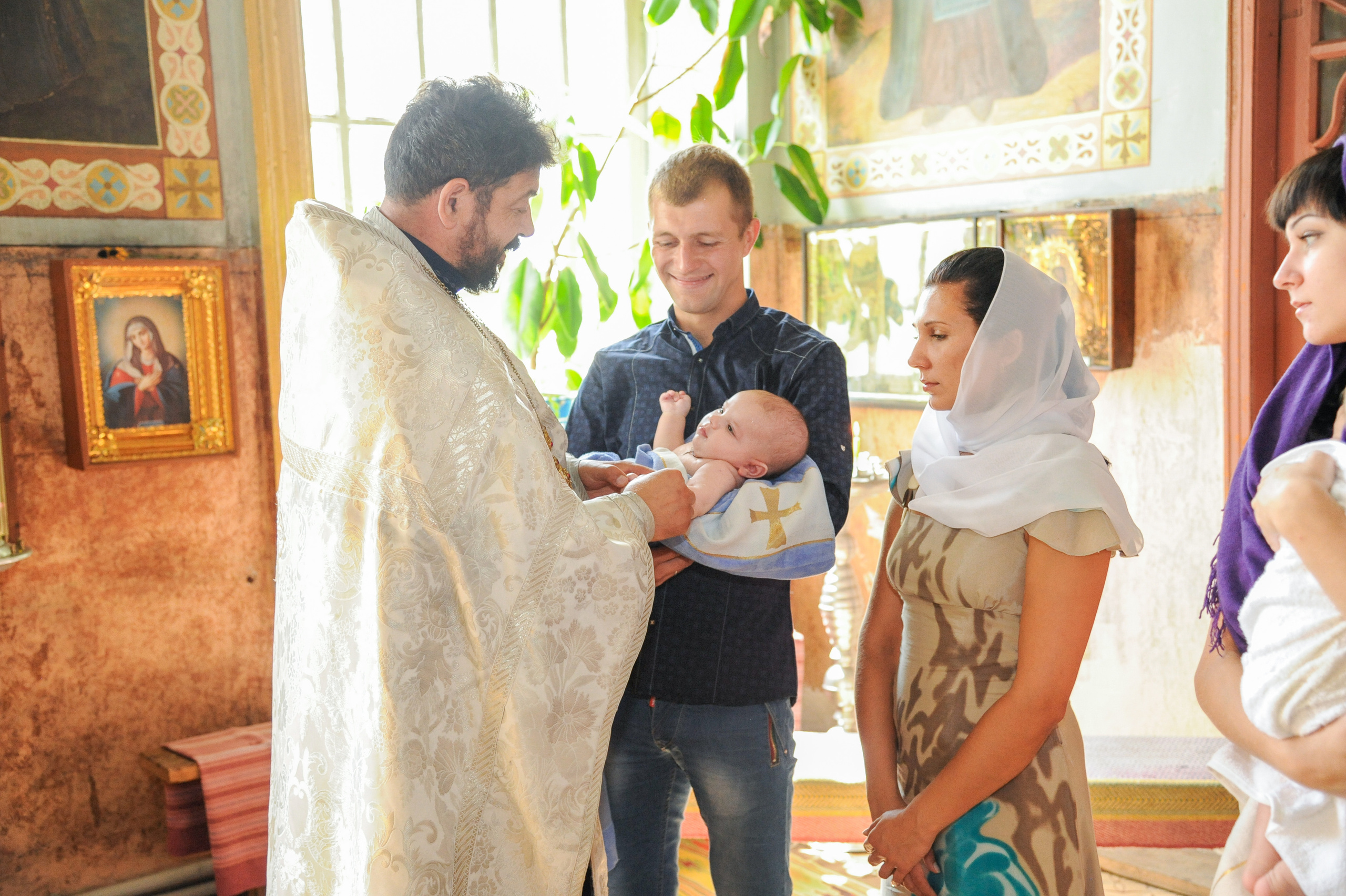 Профессиональный фотограф на церемонию крещения. Вячеслав Скрипник Фотограф Краснодар