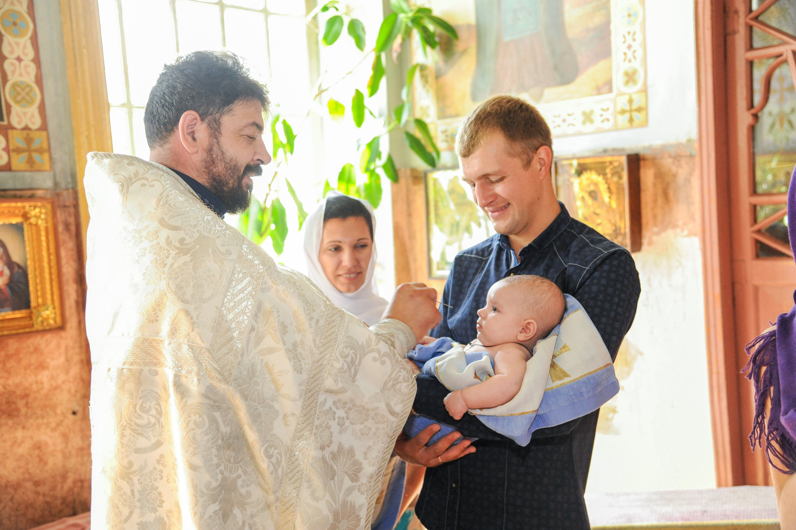 Профессиональный фотограф на церемонию крещения. Вячеслав Скрипник Фотограф Краснодар