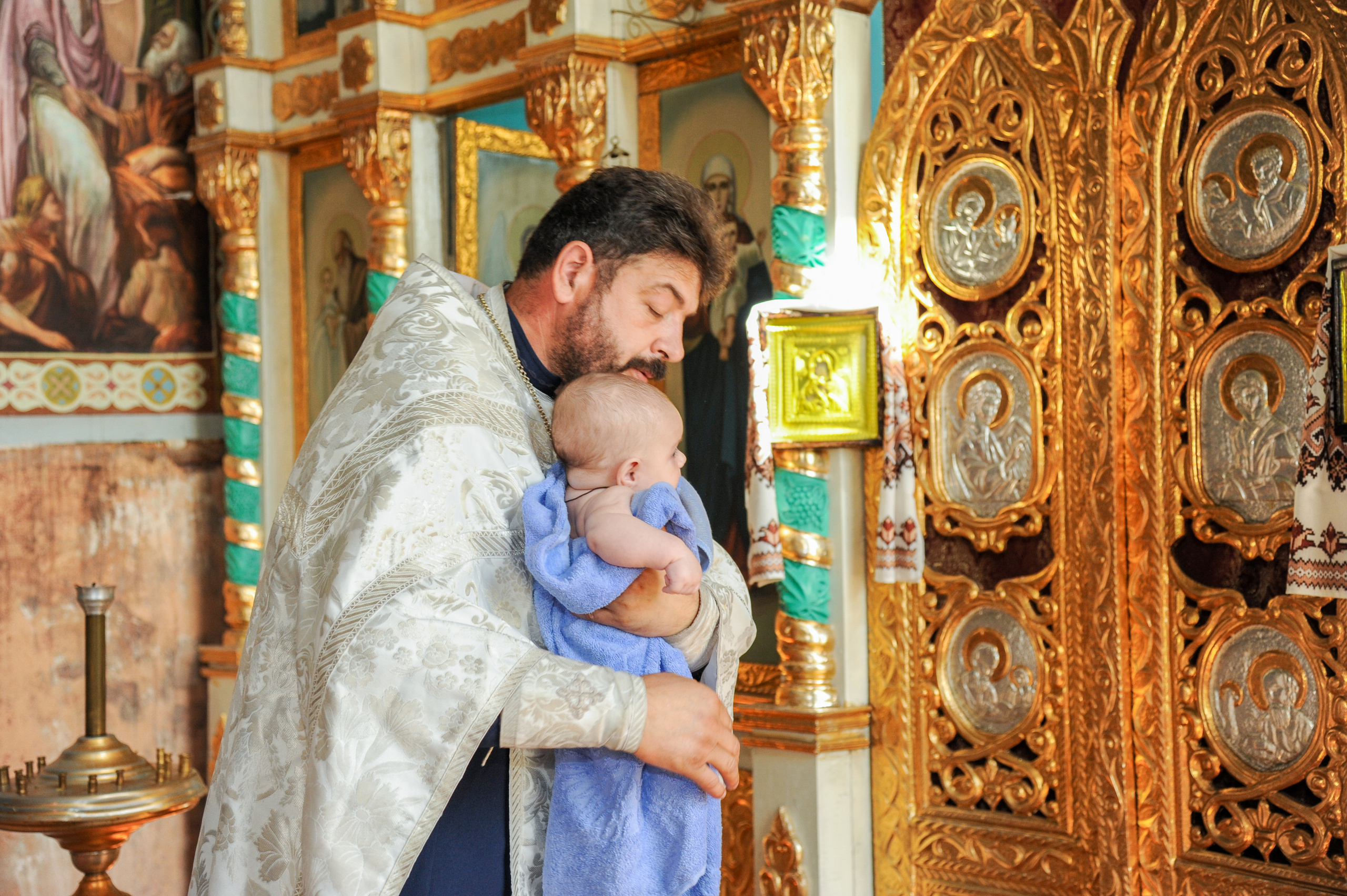 Профессиональный фотограф на церемонию крещения. Вячеслав Скрипник Фотограф Краснодар