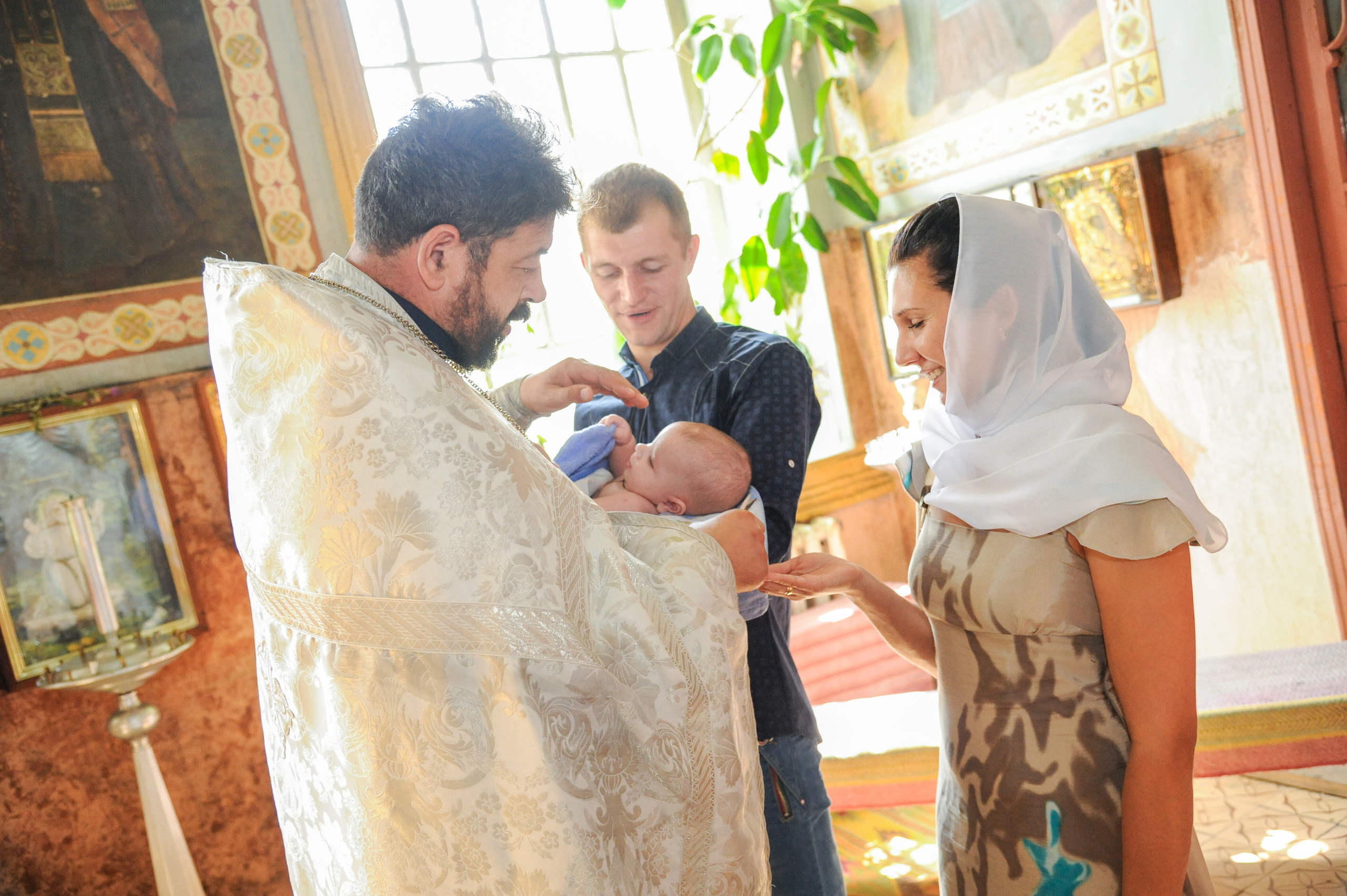 Профессиональный фотограф на церемонию крещения. Вячеслав Скрипник Фотограф Краснодар