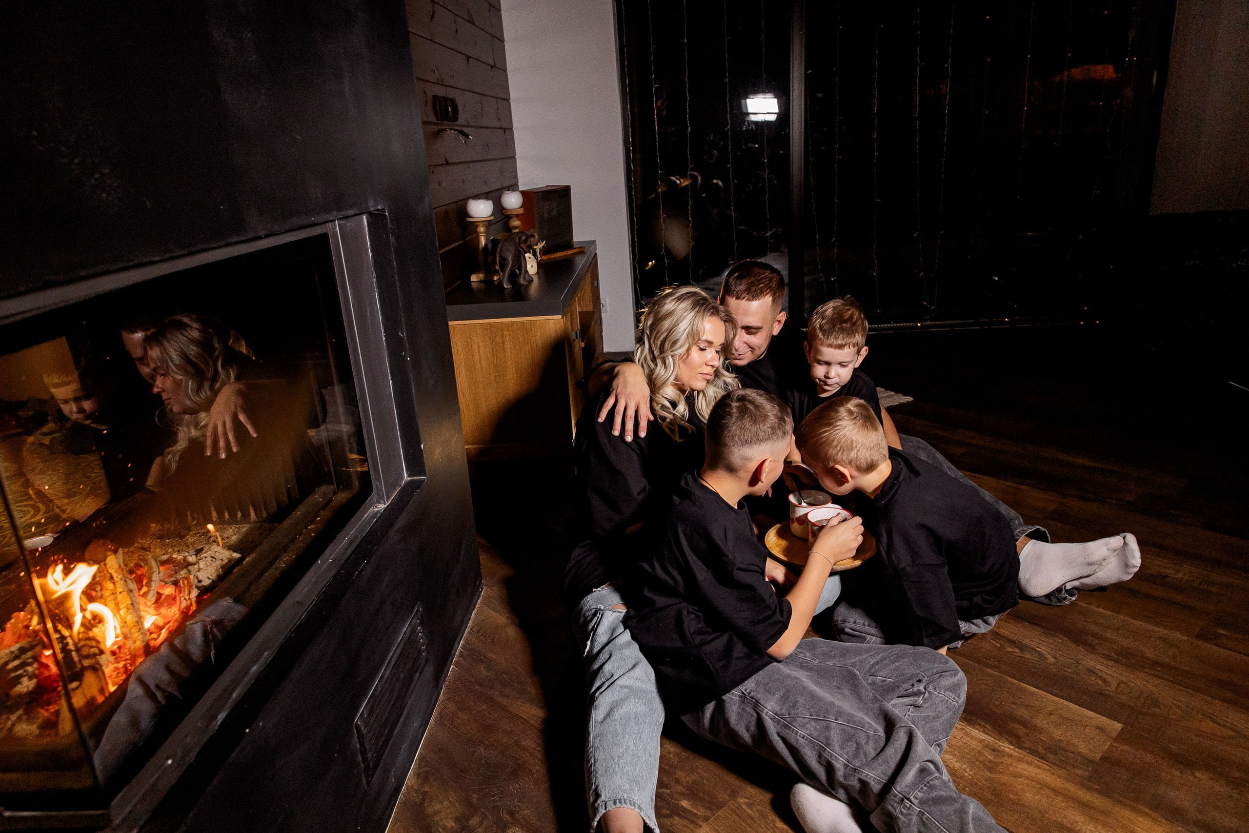 Эдуард и Дарья с сыновьями. Свадебный и семейный фотограф в Челябинске Юлия Ишимова