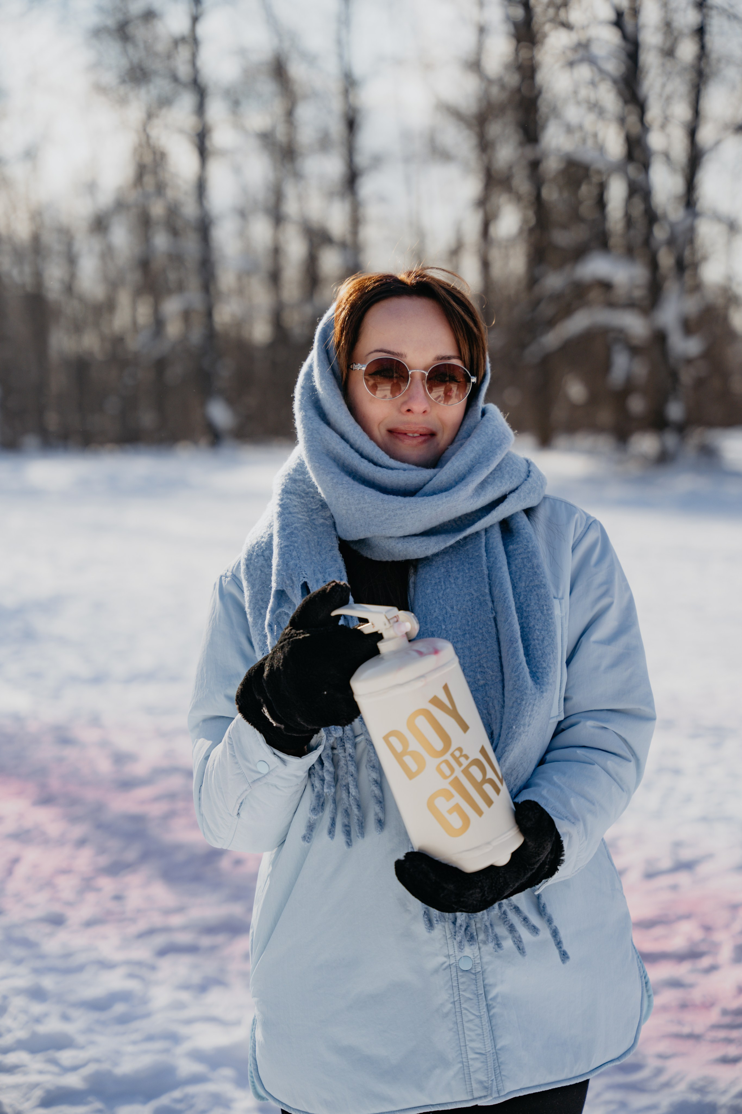 Розовое гендер пати